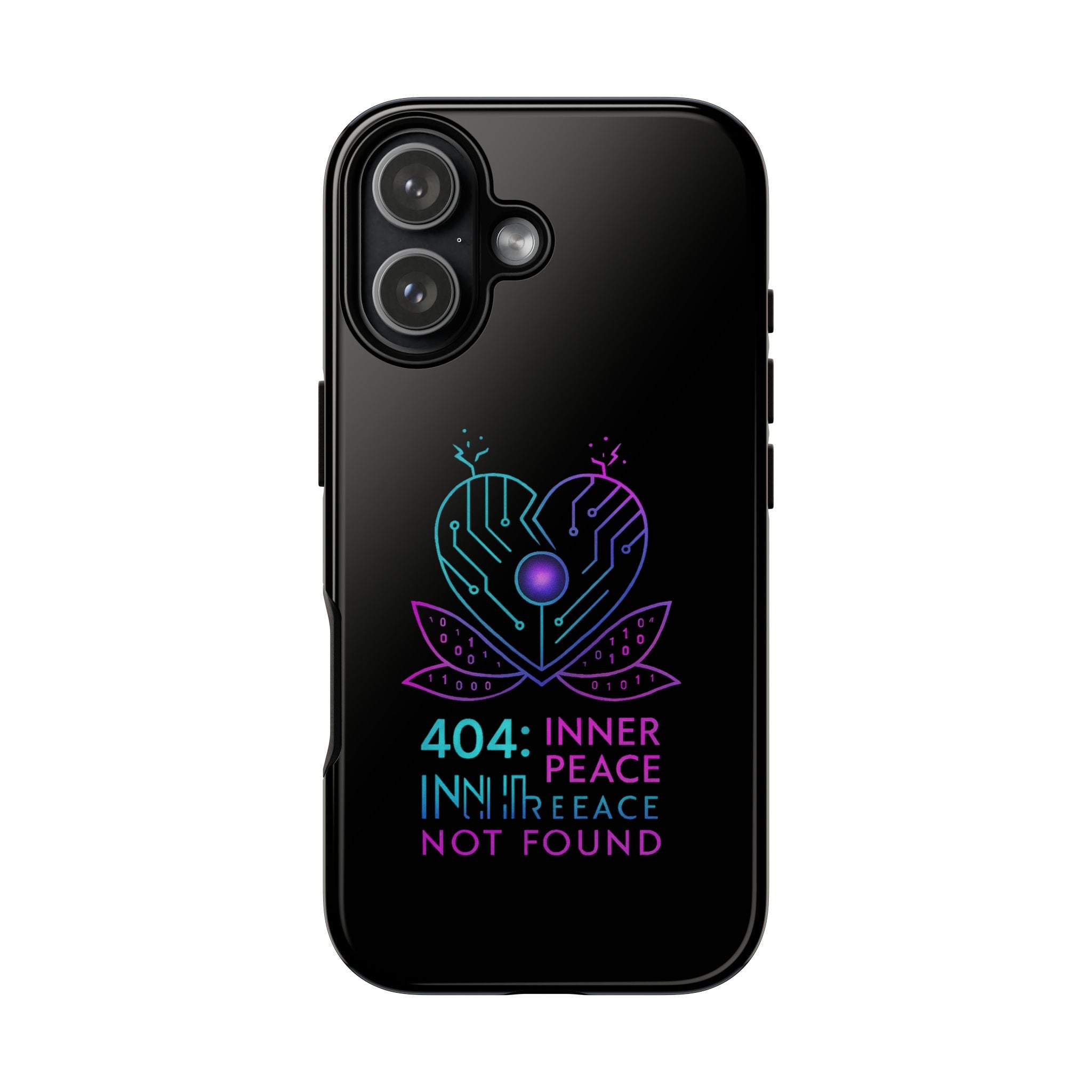 404 Inner Peace Phone Case | Tough Cases, Tech Accessories, Gift for Her, Cool Phone Cover, Unique Smartphone Case