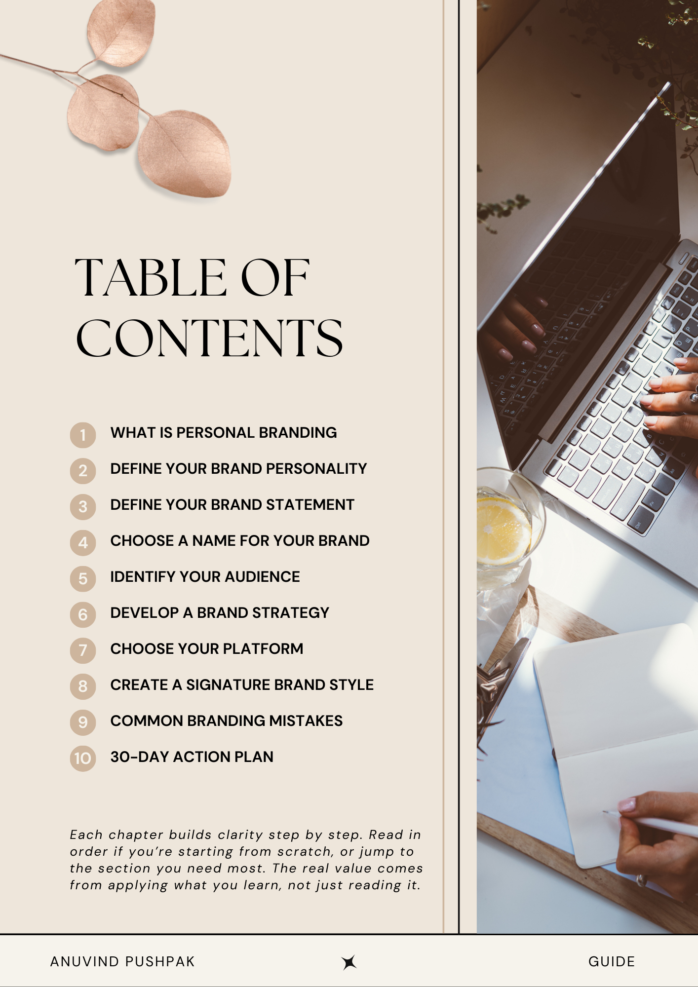 The Simple Guide to Building Your Personal Brand | Digital ebook