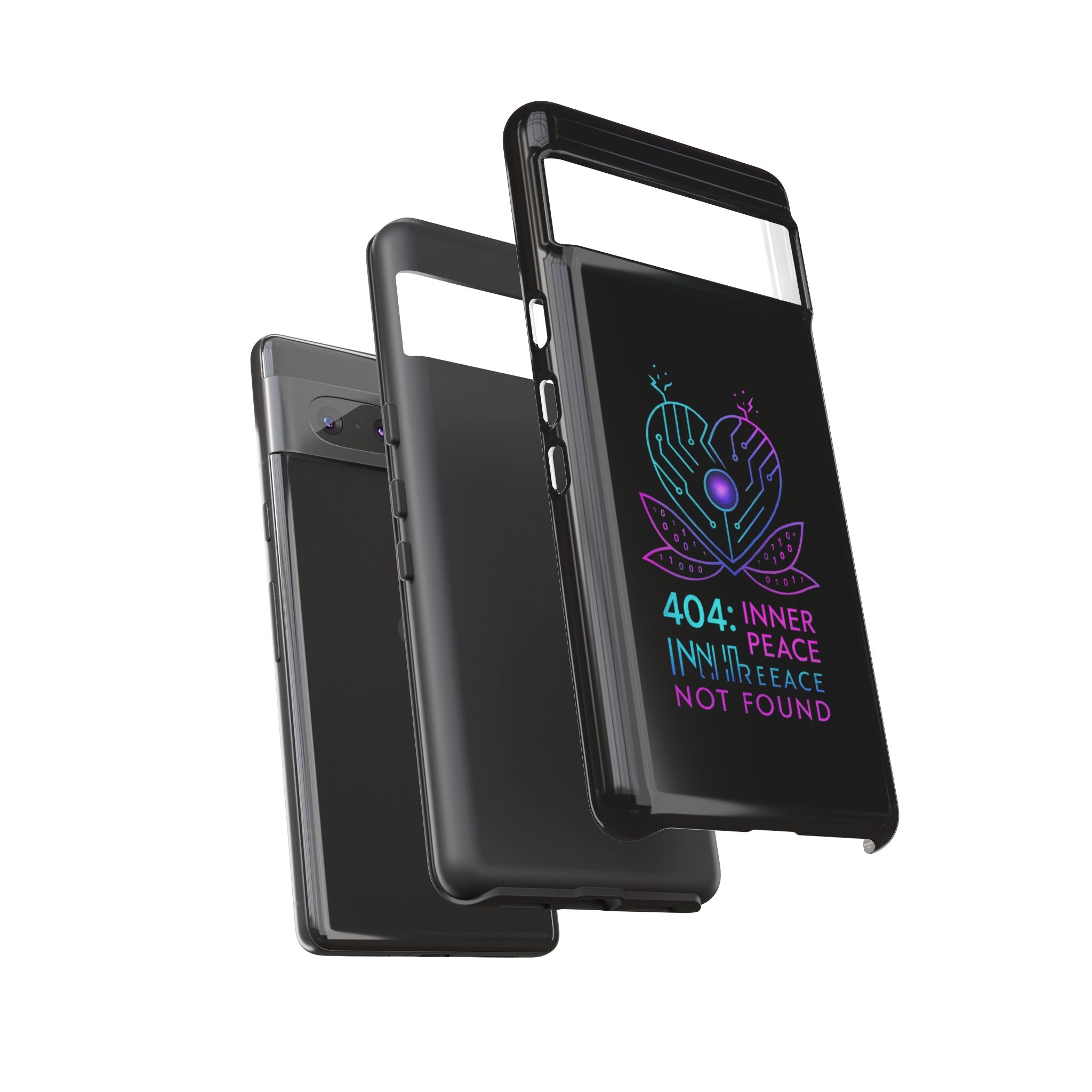 404 Inner Peace Phone Case | Tough Cases, Tech Accessories, Gift for Her, Cool Phone Cover, Unique Smartphone Case