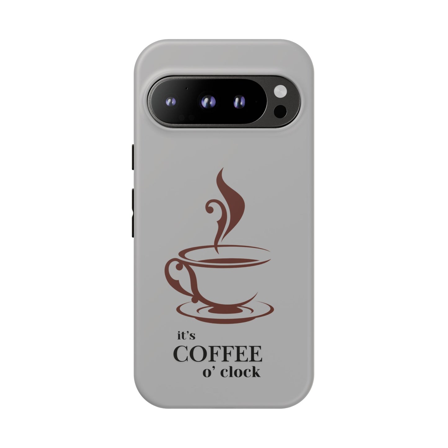Coffee O'Clock Phone Case – Cute Coffee Cup Protective Phone Cover