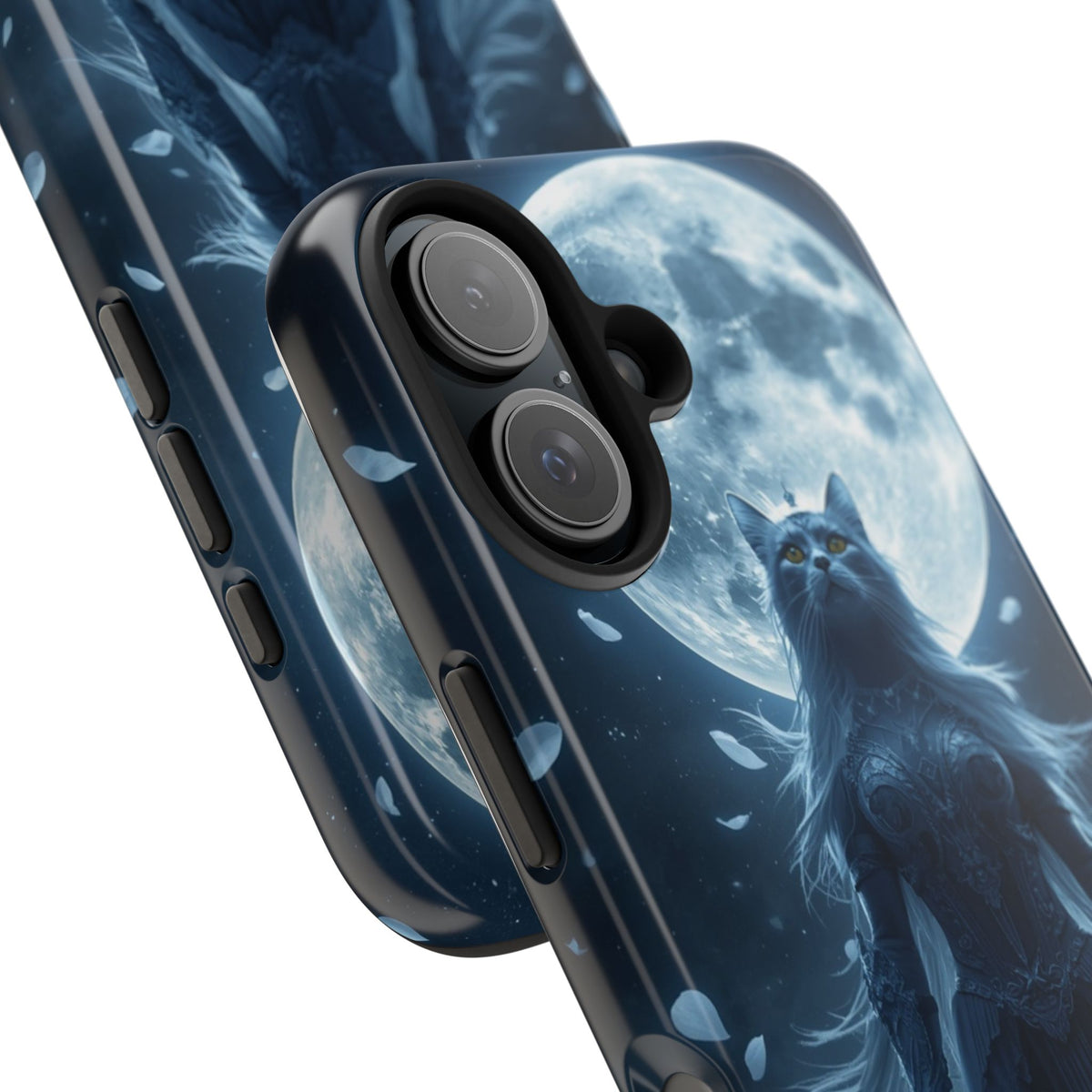 Moonlit Cat Goddess Phone Case