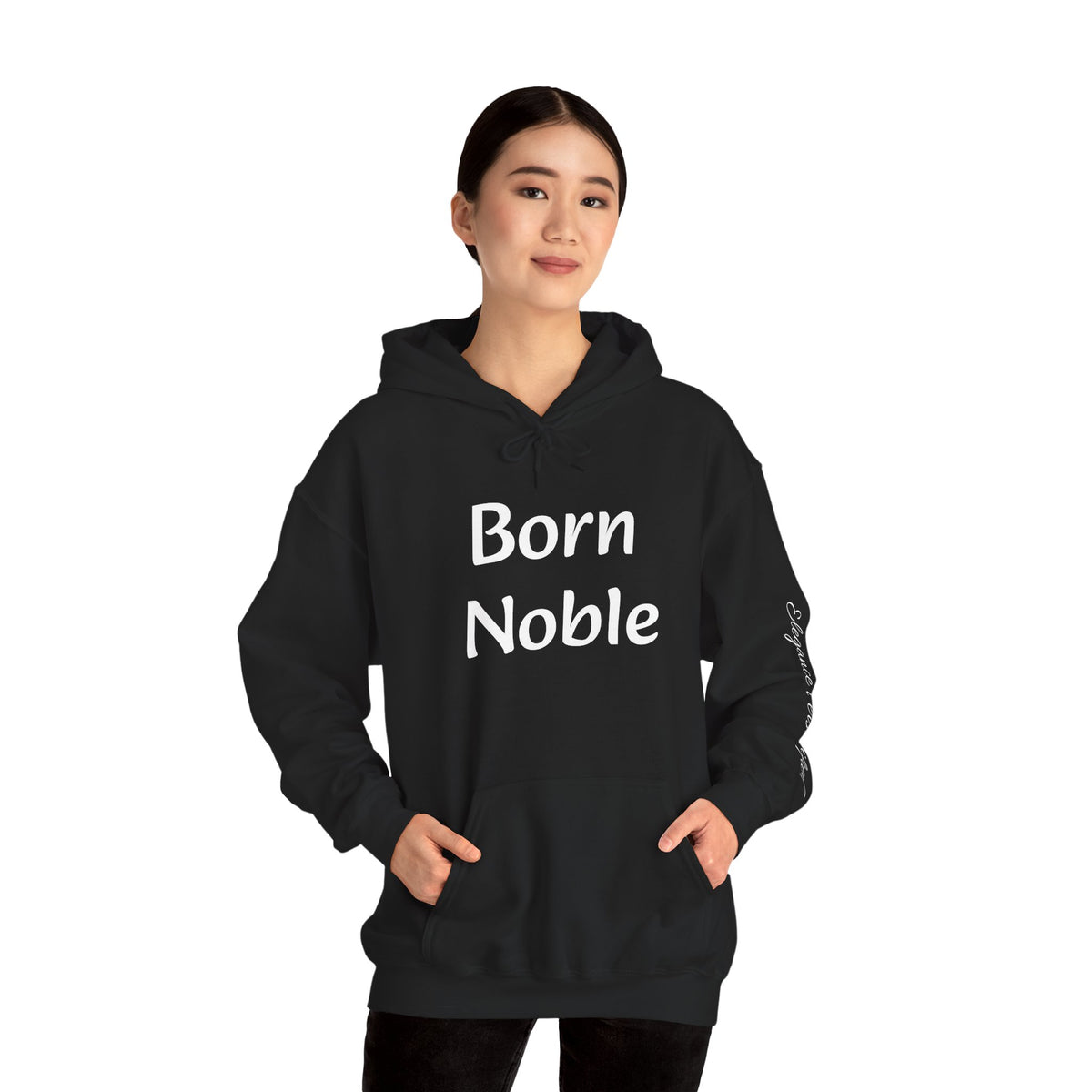 "Born Noble" Cat Hoodie