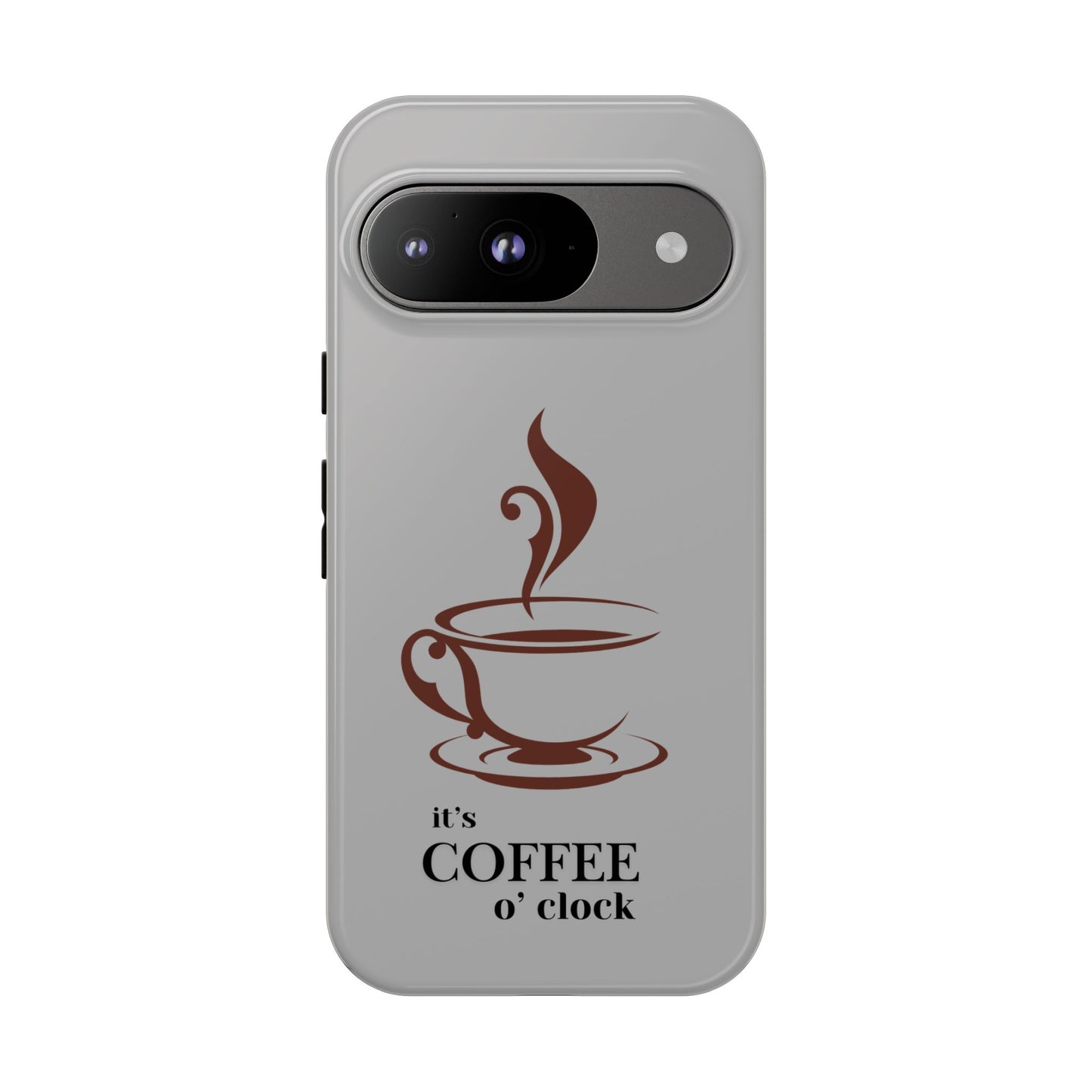 Coffee O'Clock Phone Case – Cute Coffee Cup Protective Phone Cover