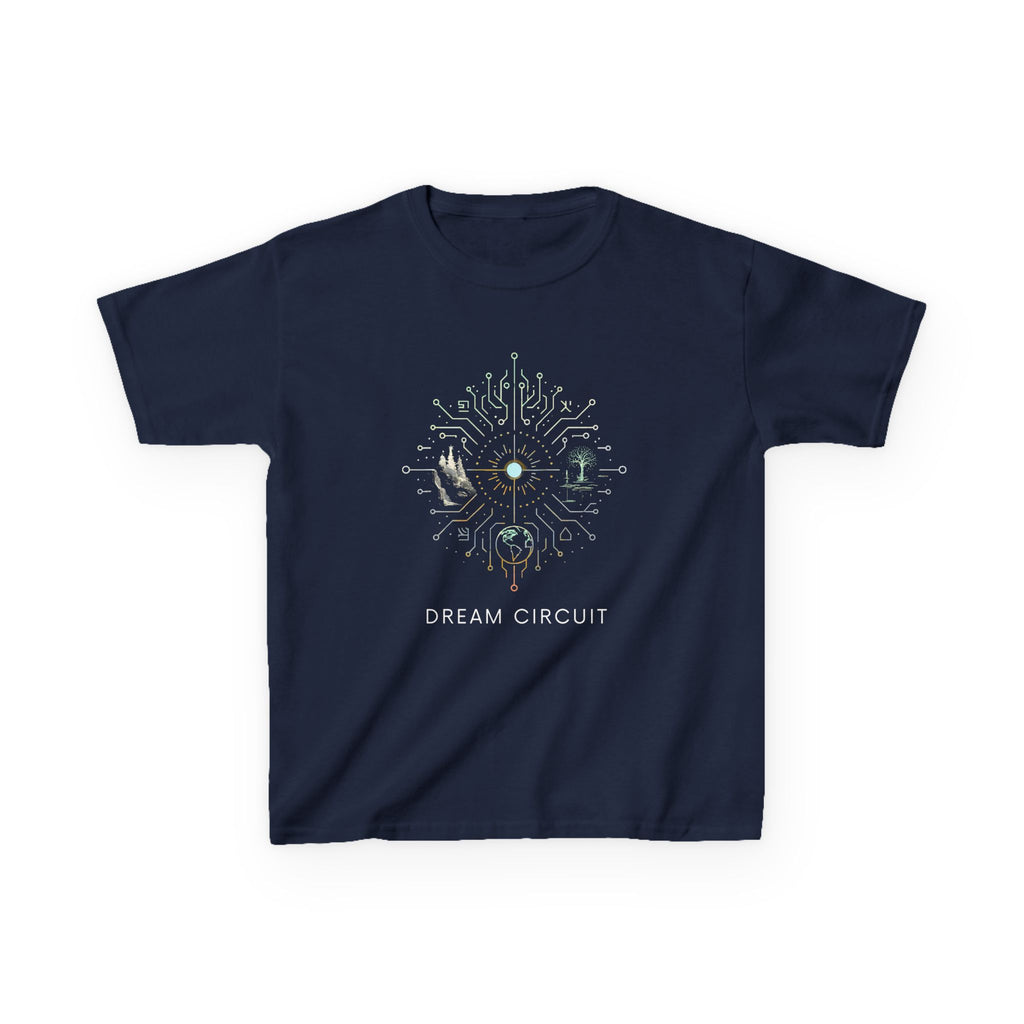 Dream Circuit Kids Tee - Cool Graphic T-Shirt for Creative Minds, Perfect for Birthdays, Everyday Wear, School Events, Gift Ideas