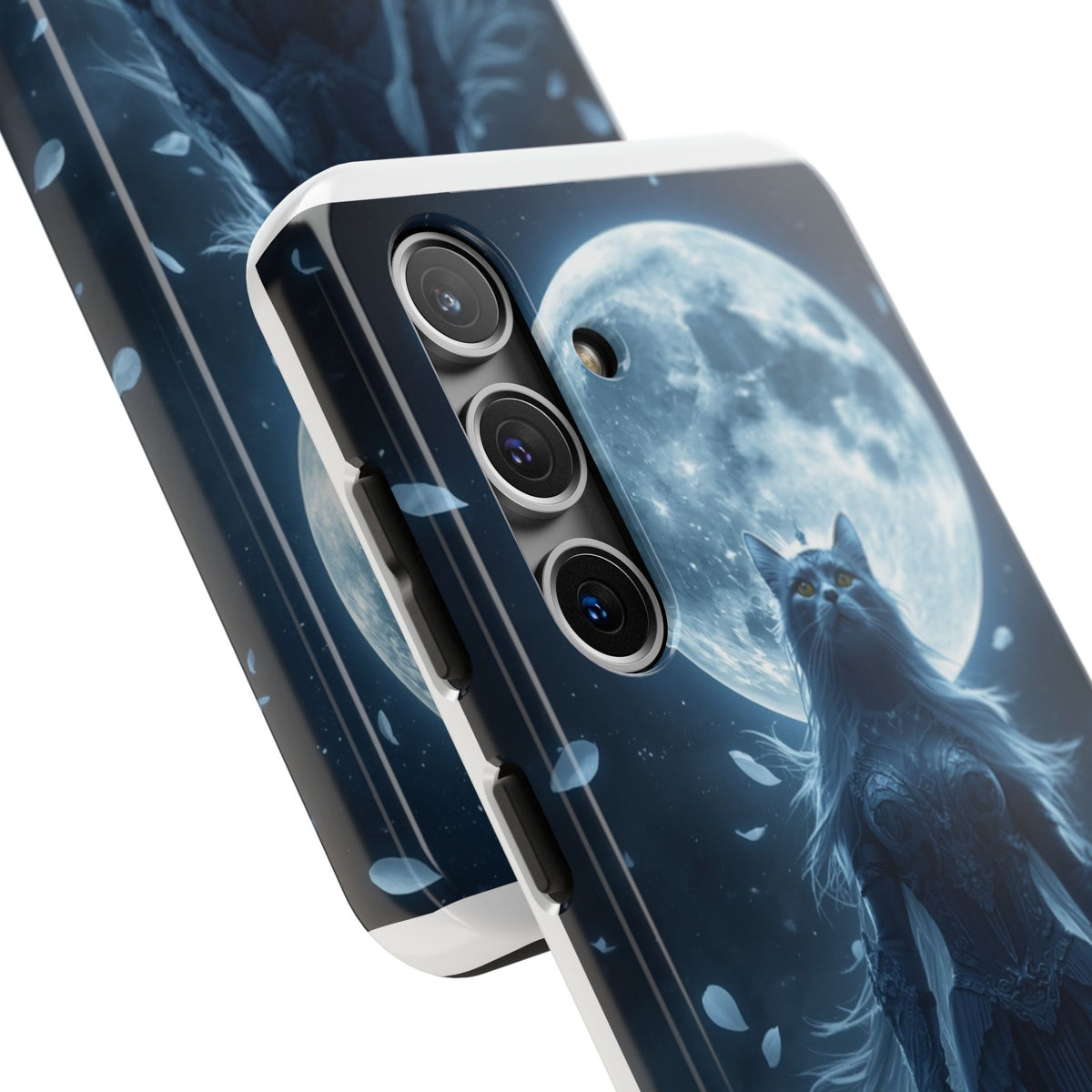 Moonlit Cat Goddess Phone Case