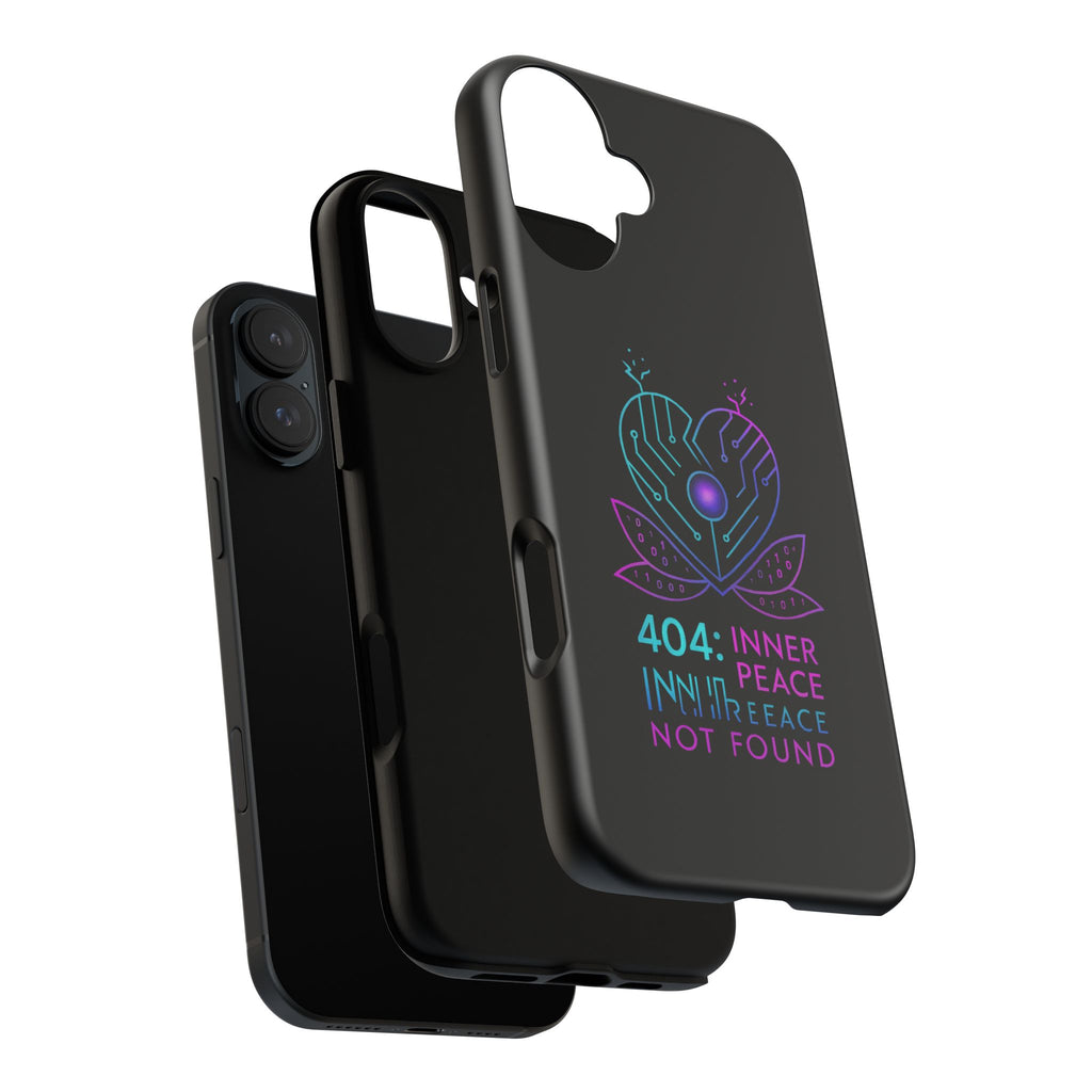 404 Inner Peace Phone Case | Tough Cases, Tech Accessories, Gift for Her, Cool Phone Cover, Unique Smartphone Case