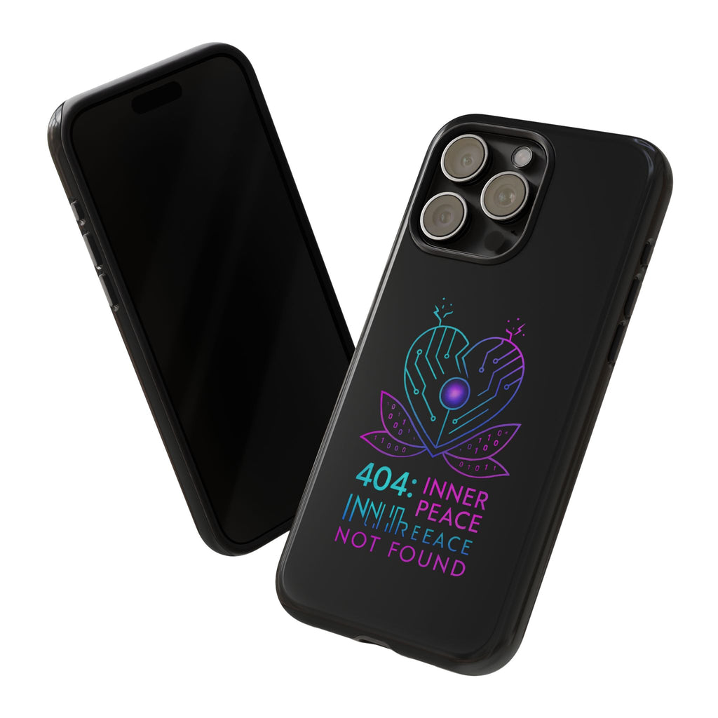 404 Inner Peace Phone Case | Tough Cases, Tech Accessories, Gift for Her, Cool Phone Cover, Unique Smartphone Case
