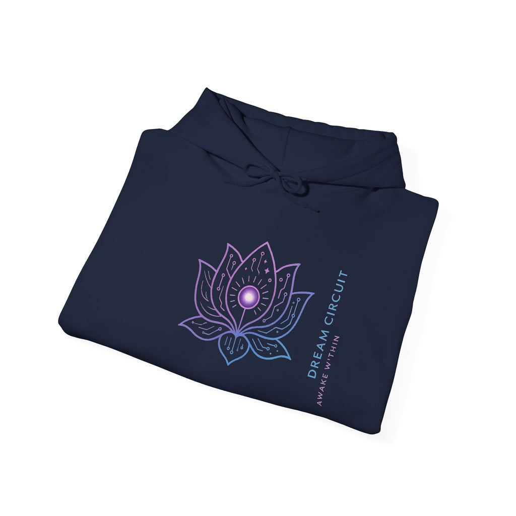 Lotus Flower Hoodie, Spiritual Sweatshirt, Yoga Gear, Meditation Apparel, Unisex Heavy Blend Hoodie, Gift for Him and Her