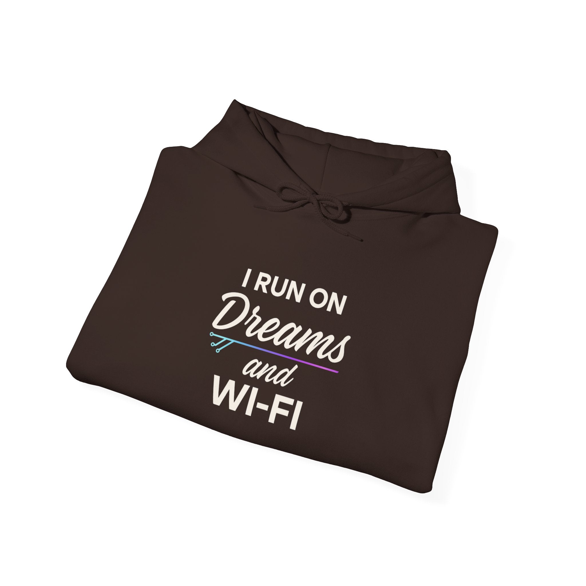 Cozy Sweatshirt for Dreamers, Unisex Hooded Sweatshirt, Perfect Gift for Tech Lovers, Motivational Apparel for College Students, Ideal [...]