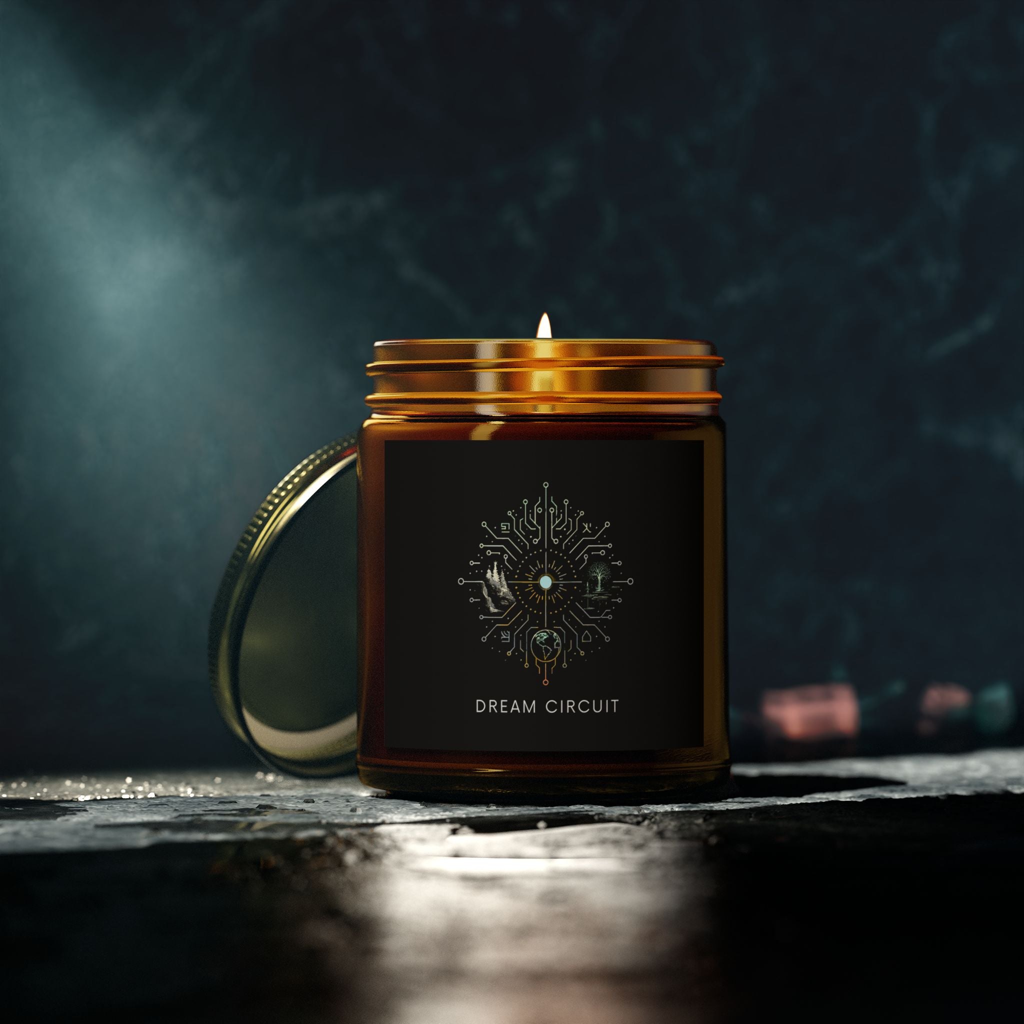 Scented Candles, Coconut Apricot Wax (4oz, 9oz)