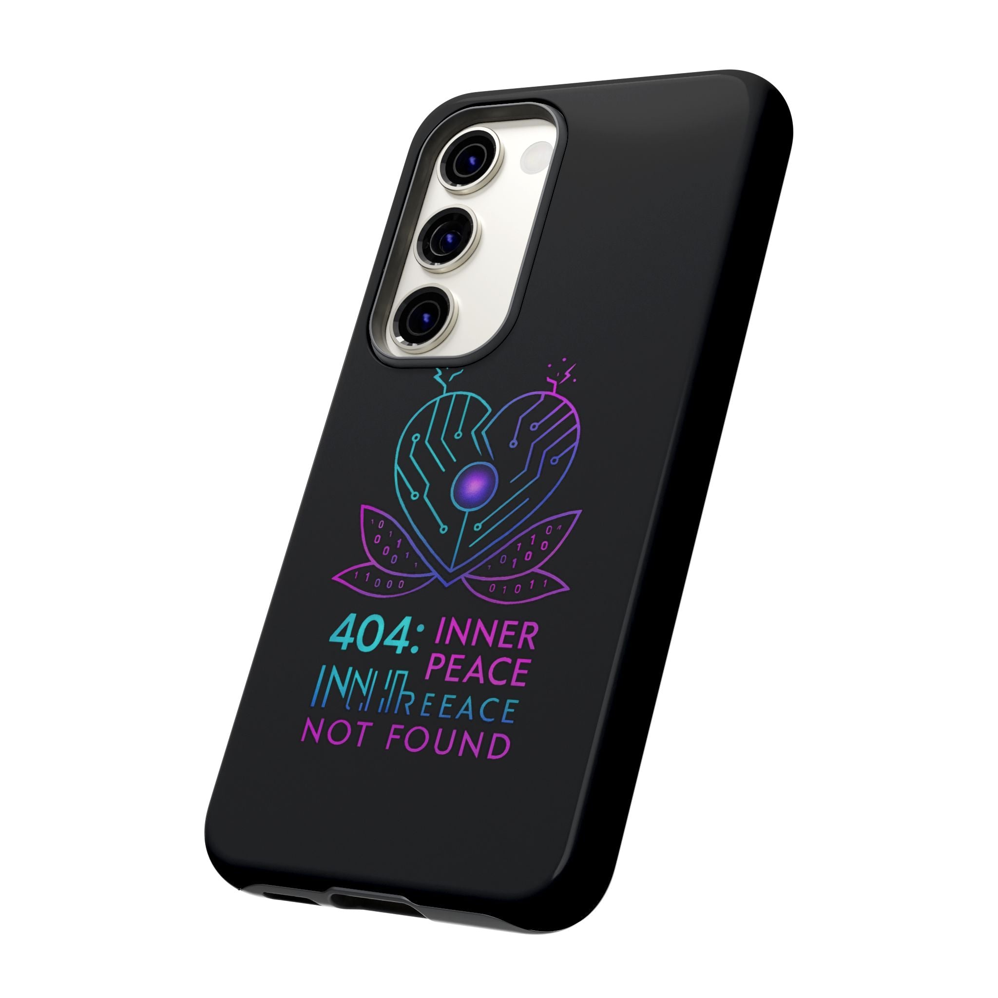 404 Inner Peace Phone Case | Tough Cases, Tech Accessories, Gift for Her, Cool Phone Cover, Unique Smartphone Case