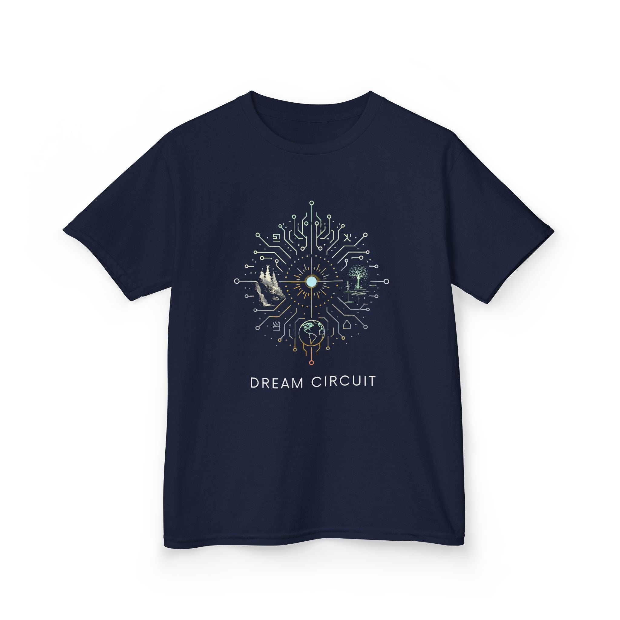 Dream Circuit Kids Tee - Cool Graphic T-Shirt for Creative Minds, Perfect for Birthdays, Everyday Wear, School Events, Gift Ideas