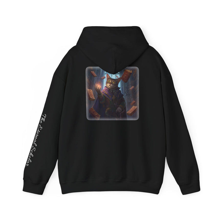 "Keeper of Wisdom" Cat Hoodie