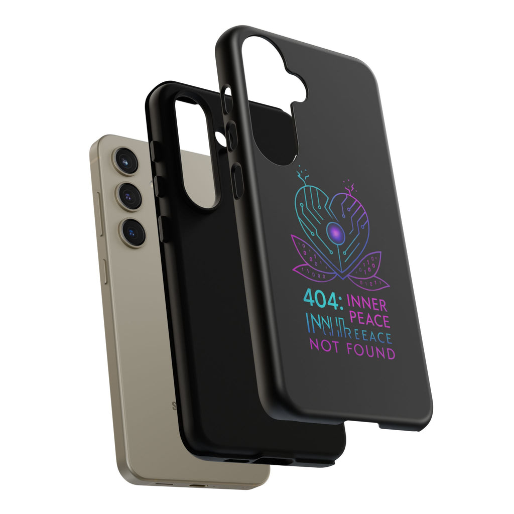 404 Inner Peace Phone Case | Tough Cases, Tech Accessories, Gift for Her, Cool Phone Cover, Unique Smartphone Case