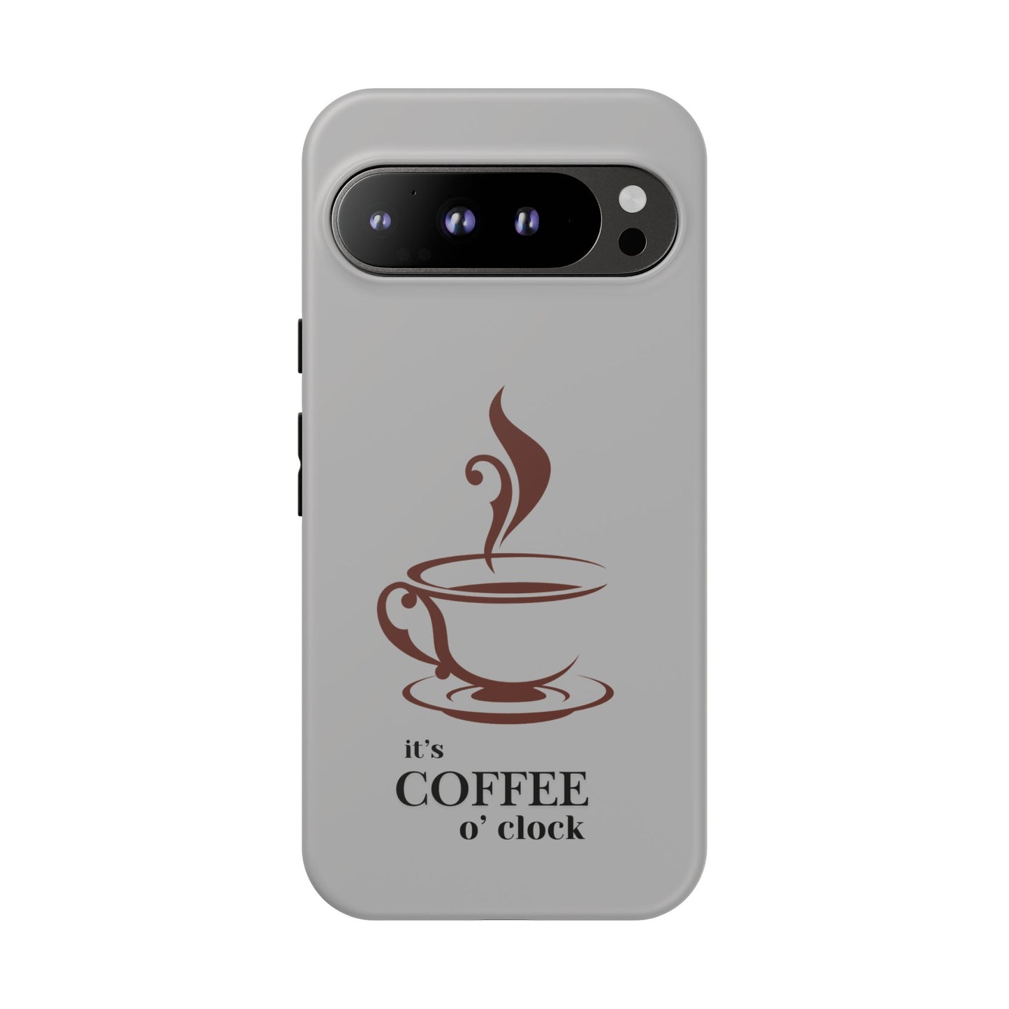 Coffee O'Clock Phone Case – Cute Coffee Cup Protective Phone Cover