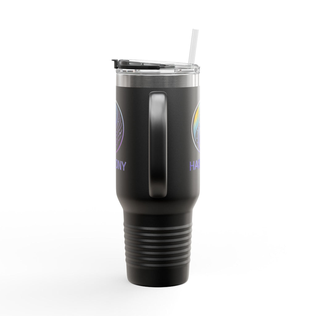 Harmony Insulated Travel Mug, 40oz – Perfect for Coffee Lovers, Eco-Friendly Drinkware, Yoga Gifts, Travel Companion, Outdoor Adventures