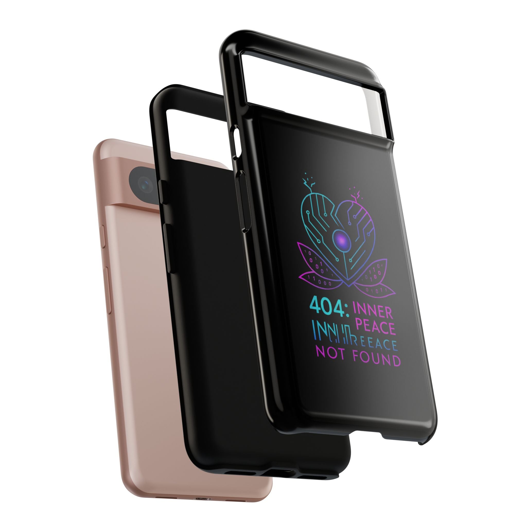 404 Inner Peace Phone Case | Tough Cases, Tech Accessories, Gift for Her, Cool Phone Cover, Unique Smartphone Case