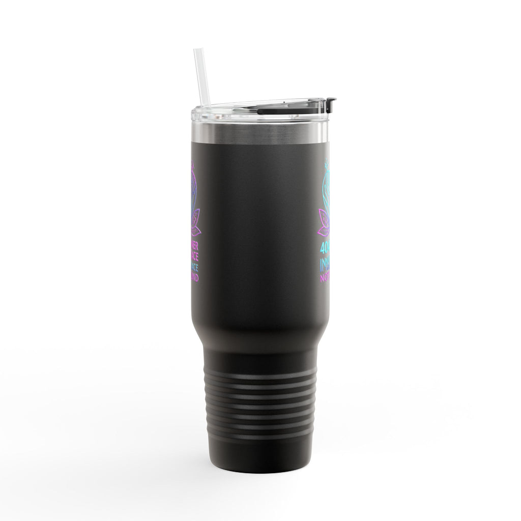 Insulated Travel Mug with Inner Peace Design - 40oz Coffee Cup, Motivational Drinkware, Unique Gift for Her, Travel Accessories, [...]