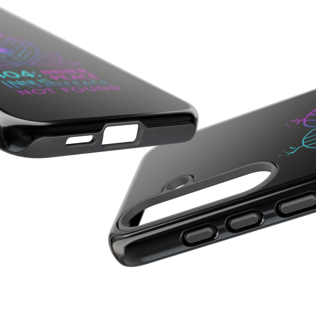 404 Inner Peace Phone Case | Tough Cases, Tech Accessories, Gift for Her, Cool Phone Cover, Unique Smartphone Case