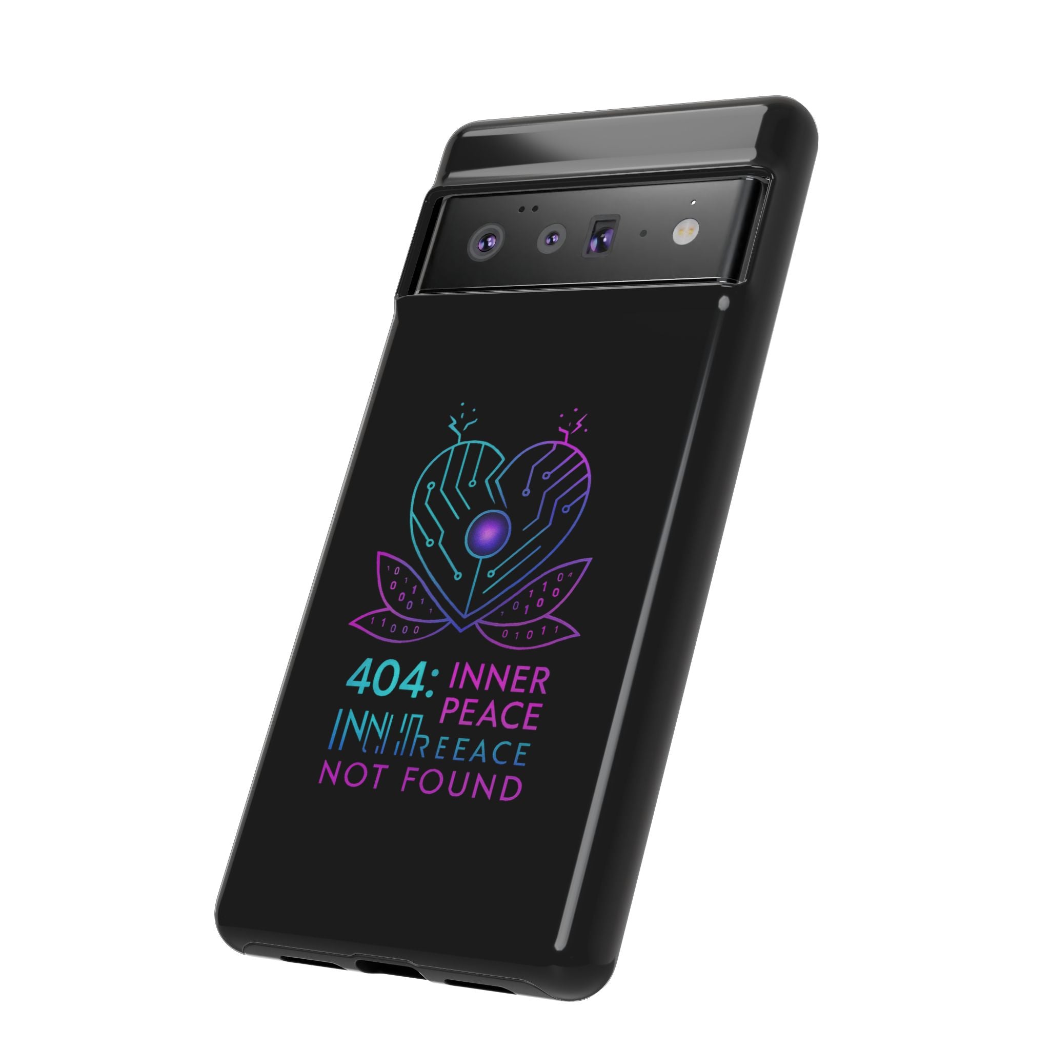 404 Inner Peace Phone Case | Tough Cases, Tech Accessories, Gift for Her, Cool Phone Cover, Unique Smartphone Case