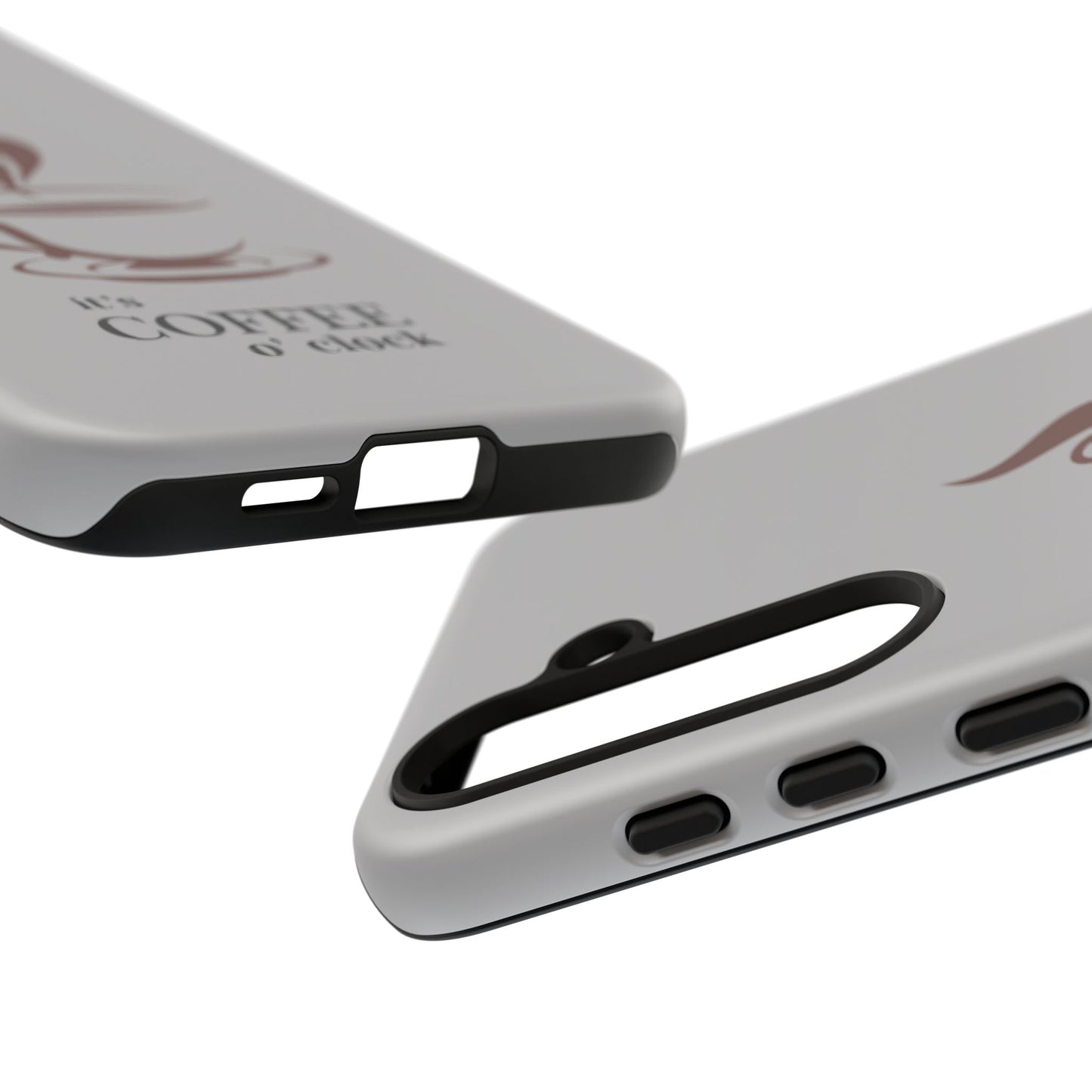 Coffee O'Clock Phone Case – Cute Coffee Cup Protective Phone Cover