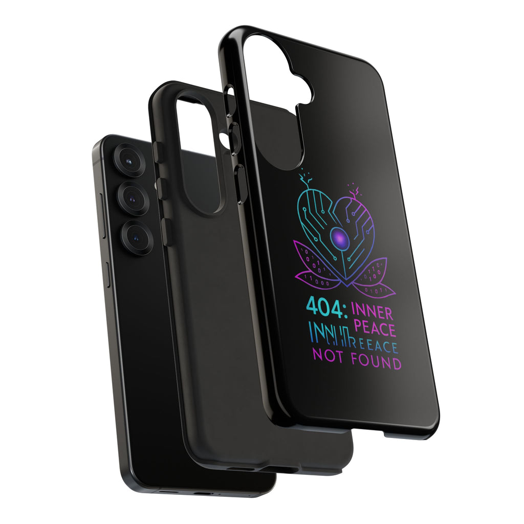 404 Inner Peace Phone Case | Tough Cases, Tech Accessories, Gift for Her, Cool Phone Cover, Unique Smartphone Case