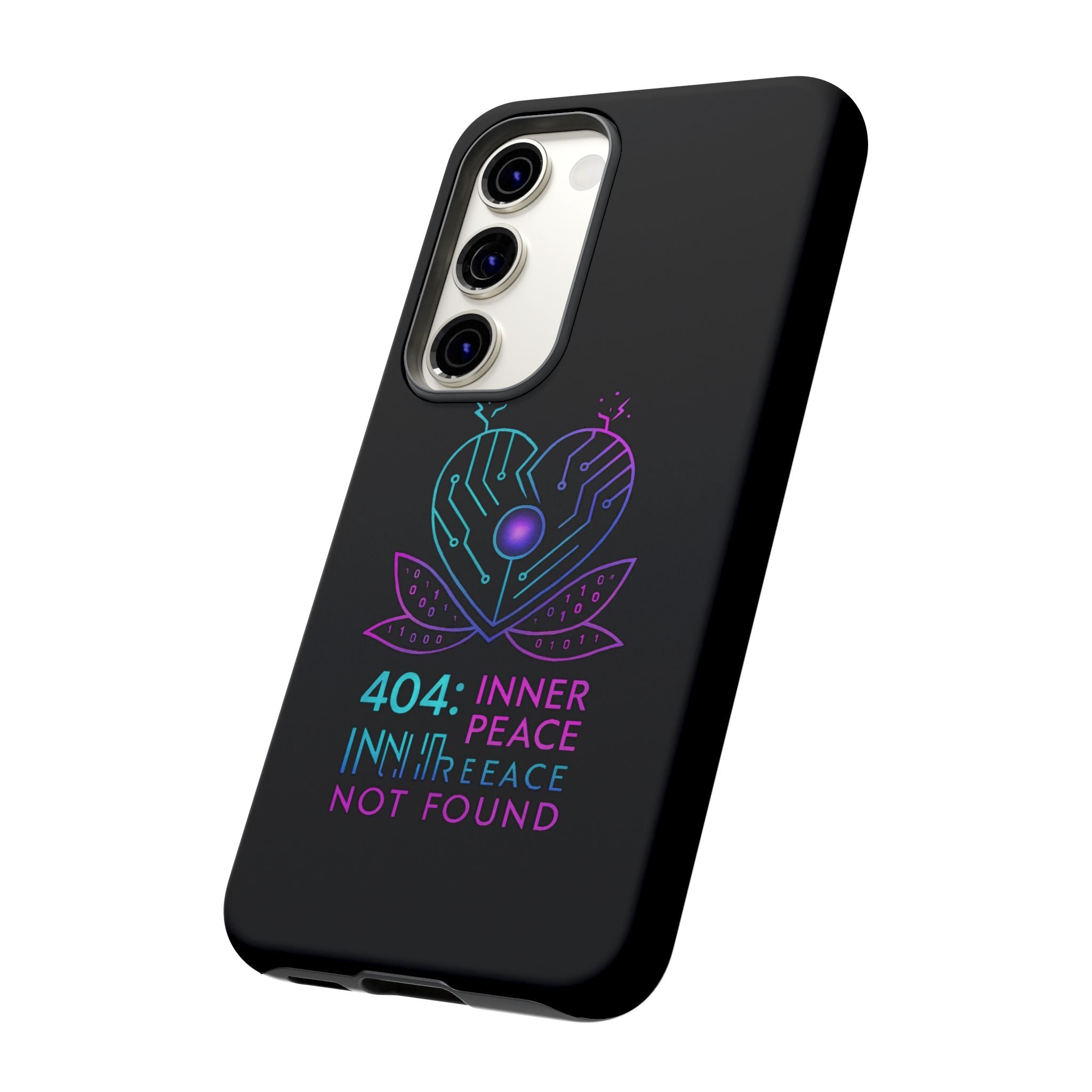 404 Inner Peace Phone Case | Tough Cases, Tech Accessories, Gift for Her, Cool Phone Cover, Unique Smartphone Case