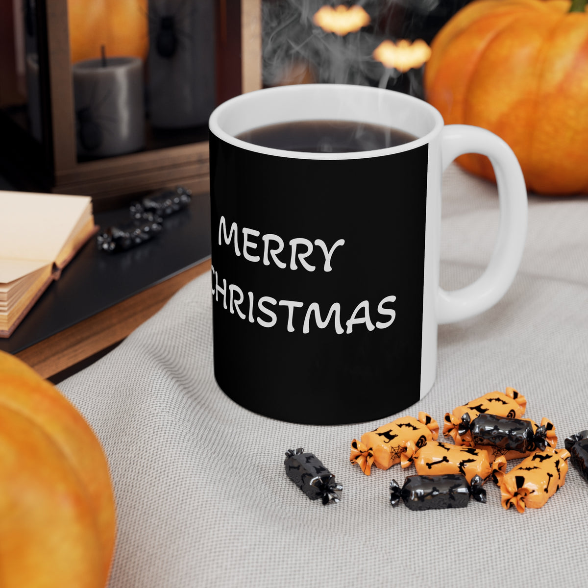 Christmas Cat Coffee Mug