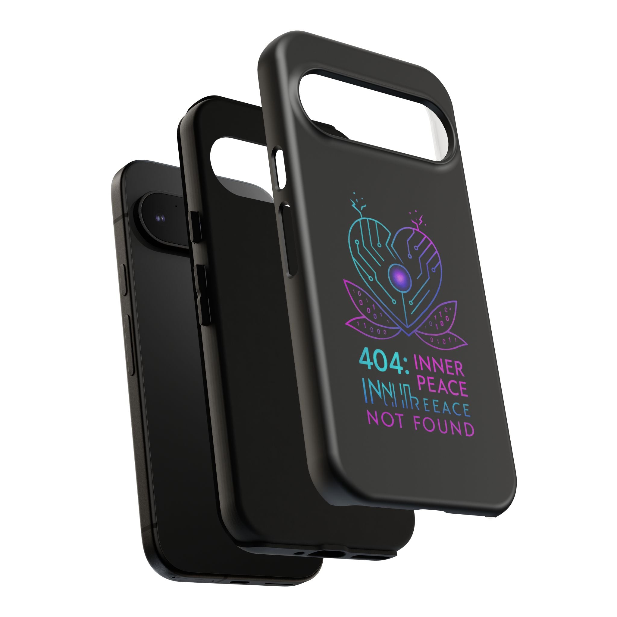 404 Inner Peace Phone Case | Tough Cases, Tech Accessories, Gift for Her, Cool Phone Cover, Unique Smartphone Case