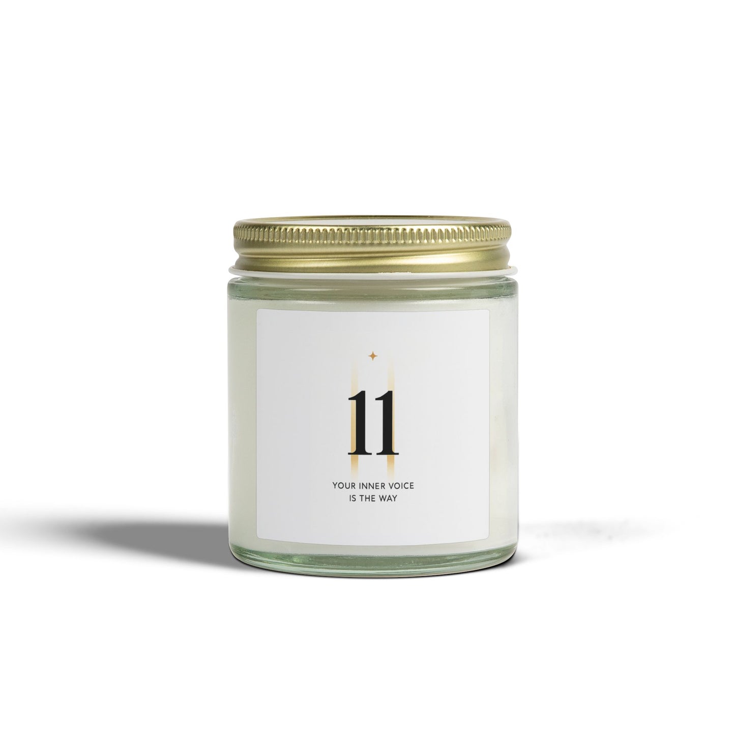 Coconut Apricot Scented Candle (4oz or 9oz) — Number 11 Jar Candle