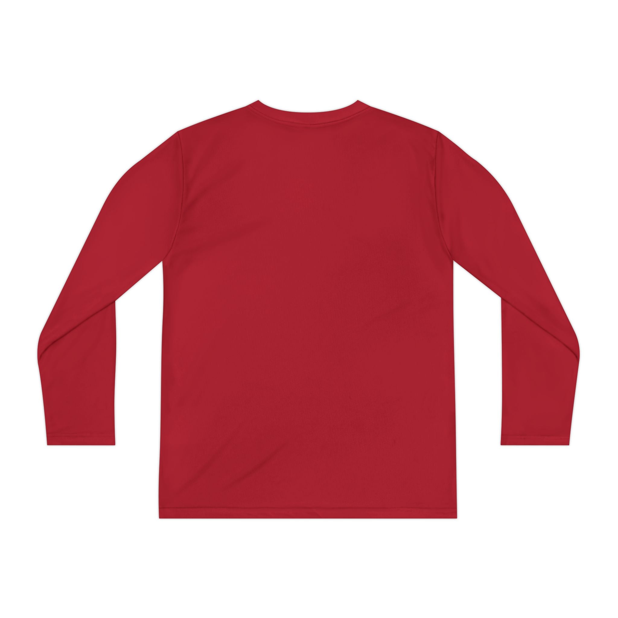 Youth Motivational Long Sleeve Tee - Vibrant Orange "Existence, How Striving Defines Me", Gift for Kids, Sportswear, Everyday Wear, [...]