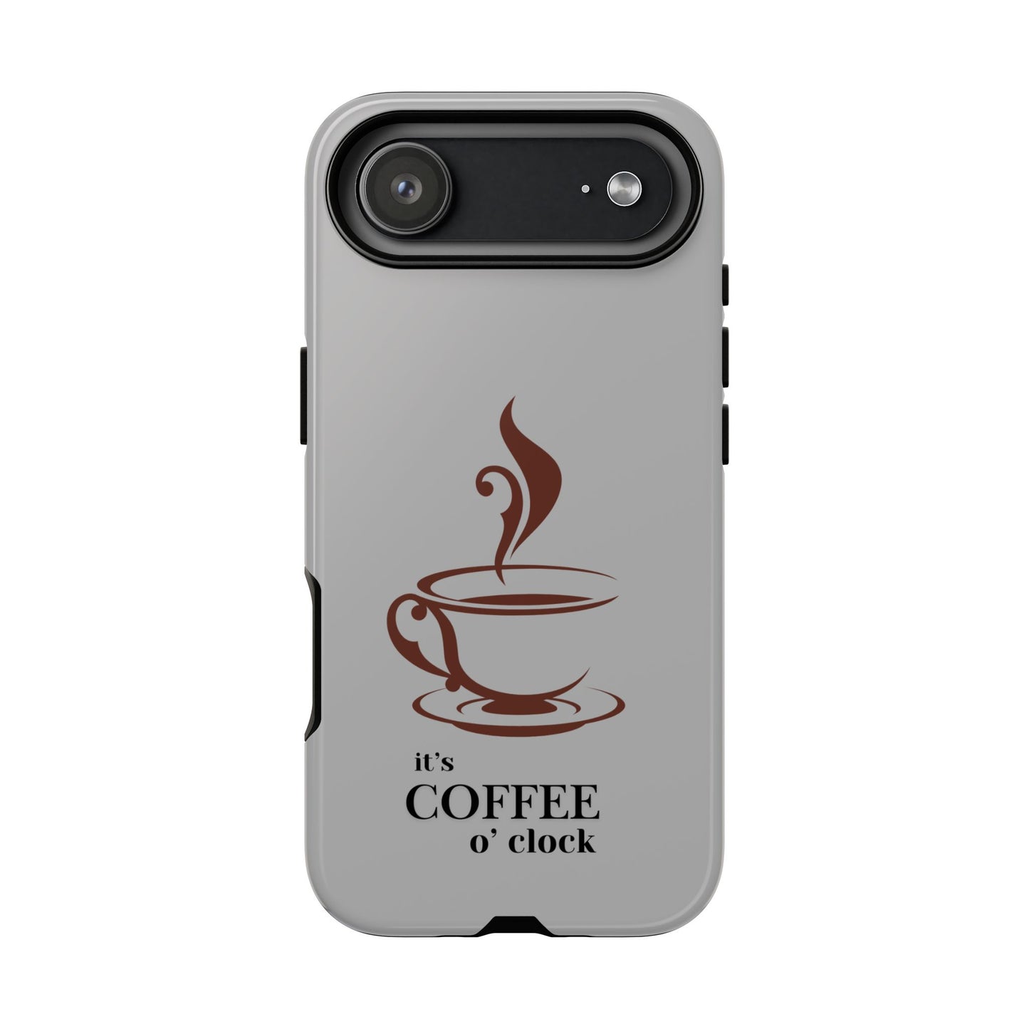 Coffee O'Clock Phone Case – Cute Coffee Cup Protective Phone Cover