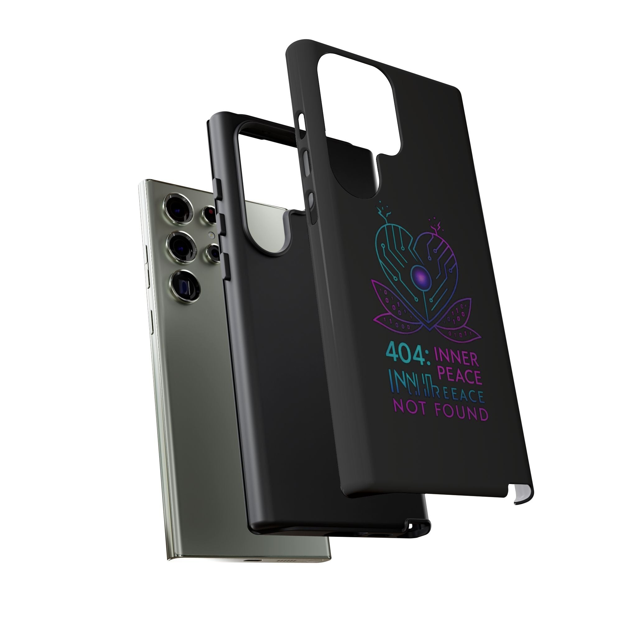 404 Inner Peace Phone Case | Tough Cases, Tech Accessories, Gift for Her, Cool Phone Cover, Unique Smartphone Case