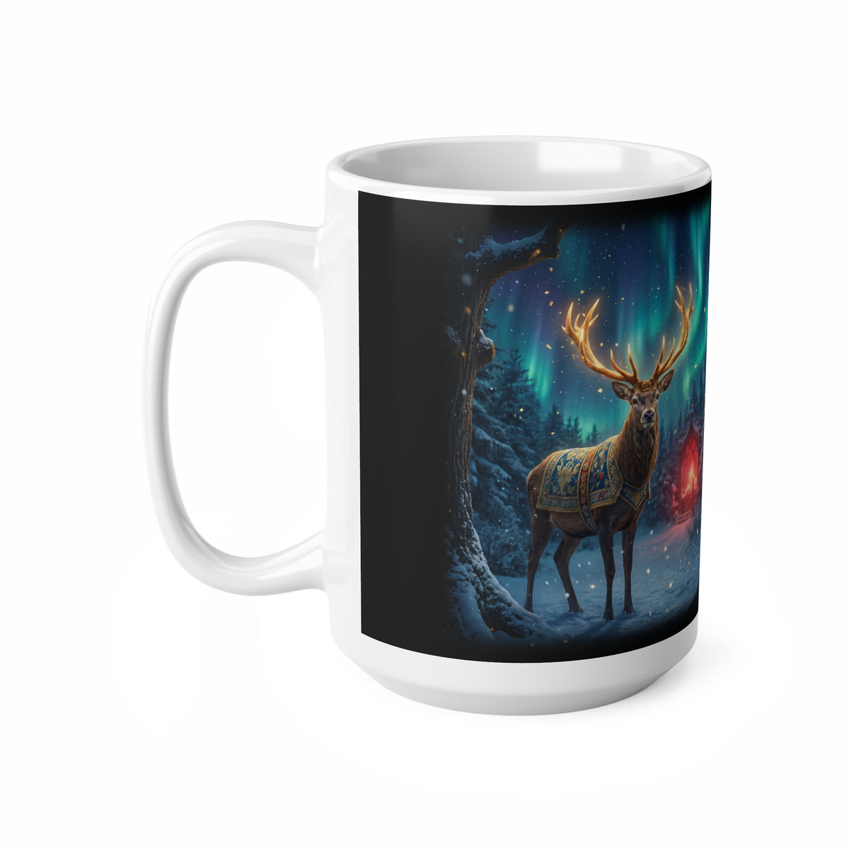 Christmas Reindeer Coffee Mug