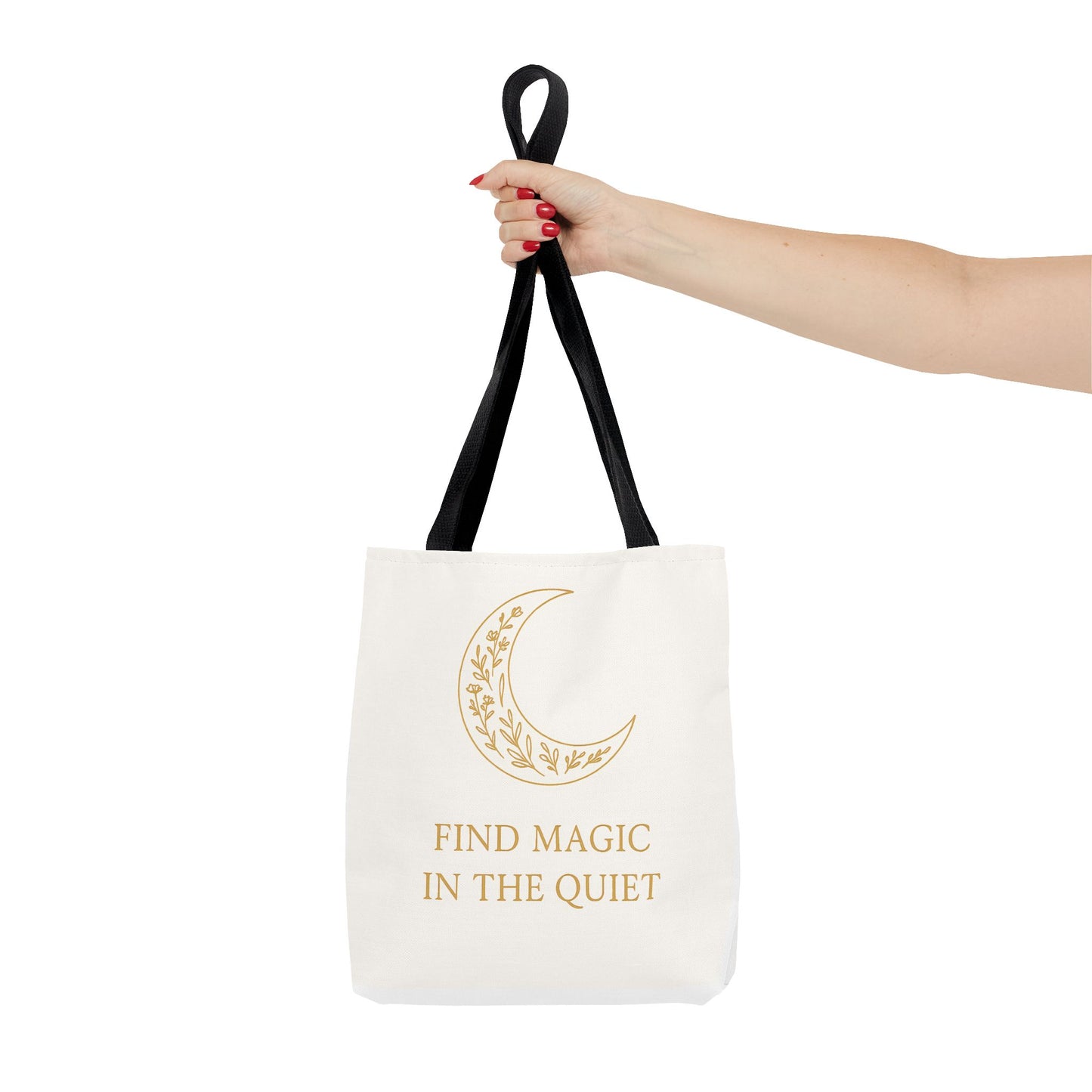 Find Magic In The Quiet Crescent Moon Tote