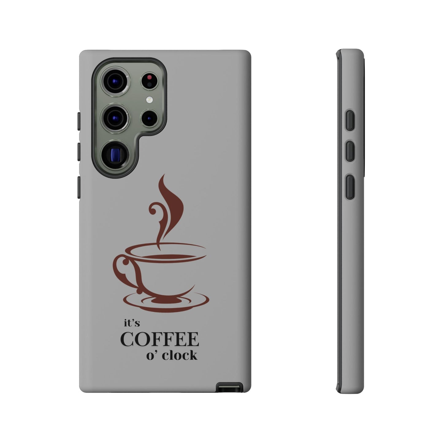 Coffee O'Clock Phone Case – Cute Coffee Cup Protective Phone Cover