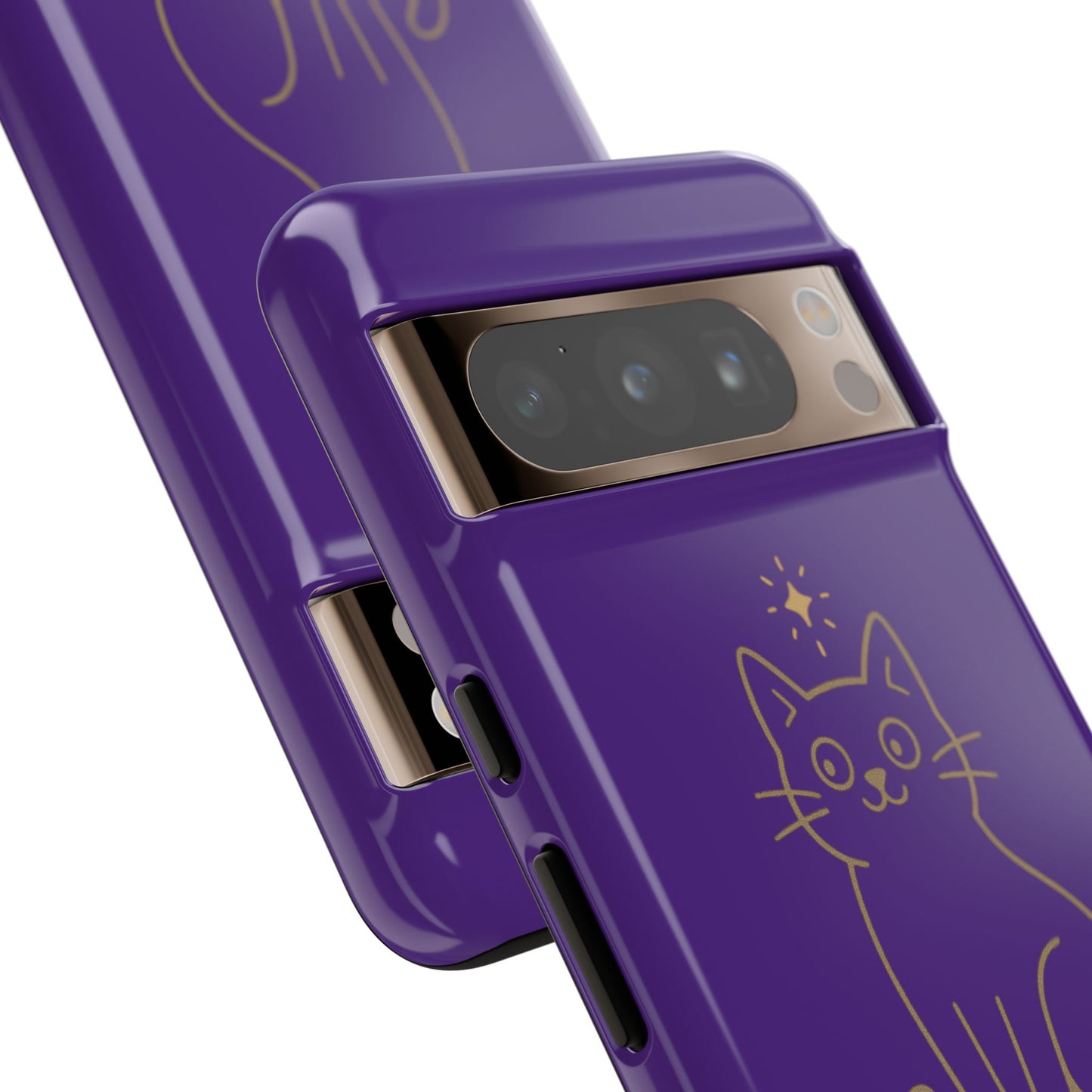 Phone Case — "A Little Chaos, A Lot of Magic" Cute Cat Protective Cover