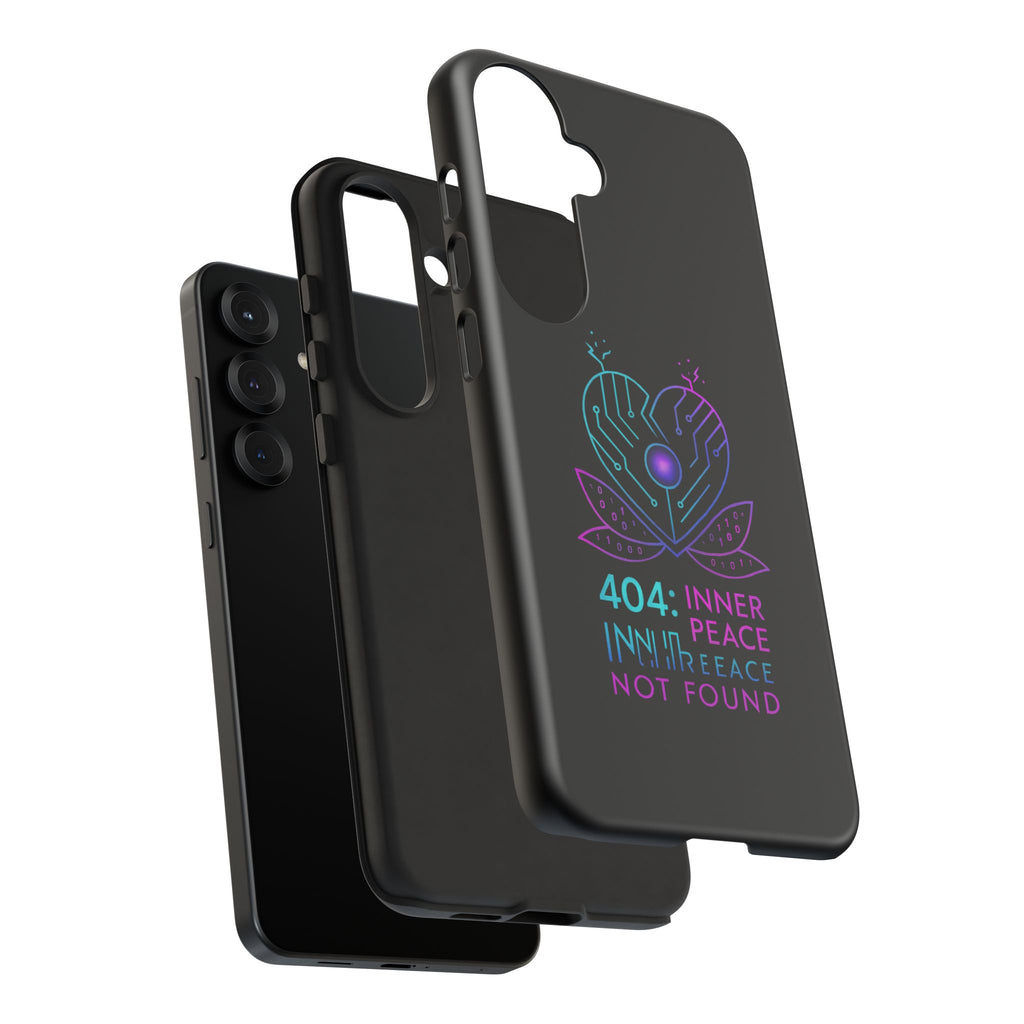 404 Inner Peace Phone Case | Tough Cases, Tech Accessories, Gift for Her, Cool Phone Cover, Unique Smartphone Case