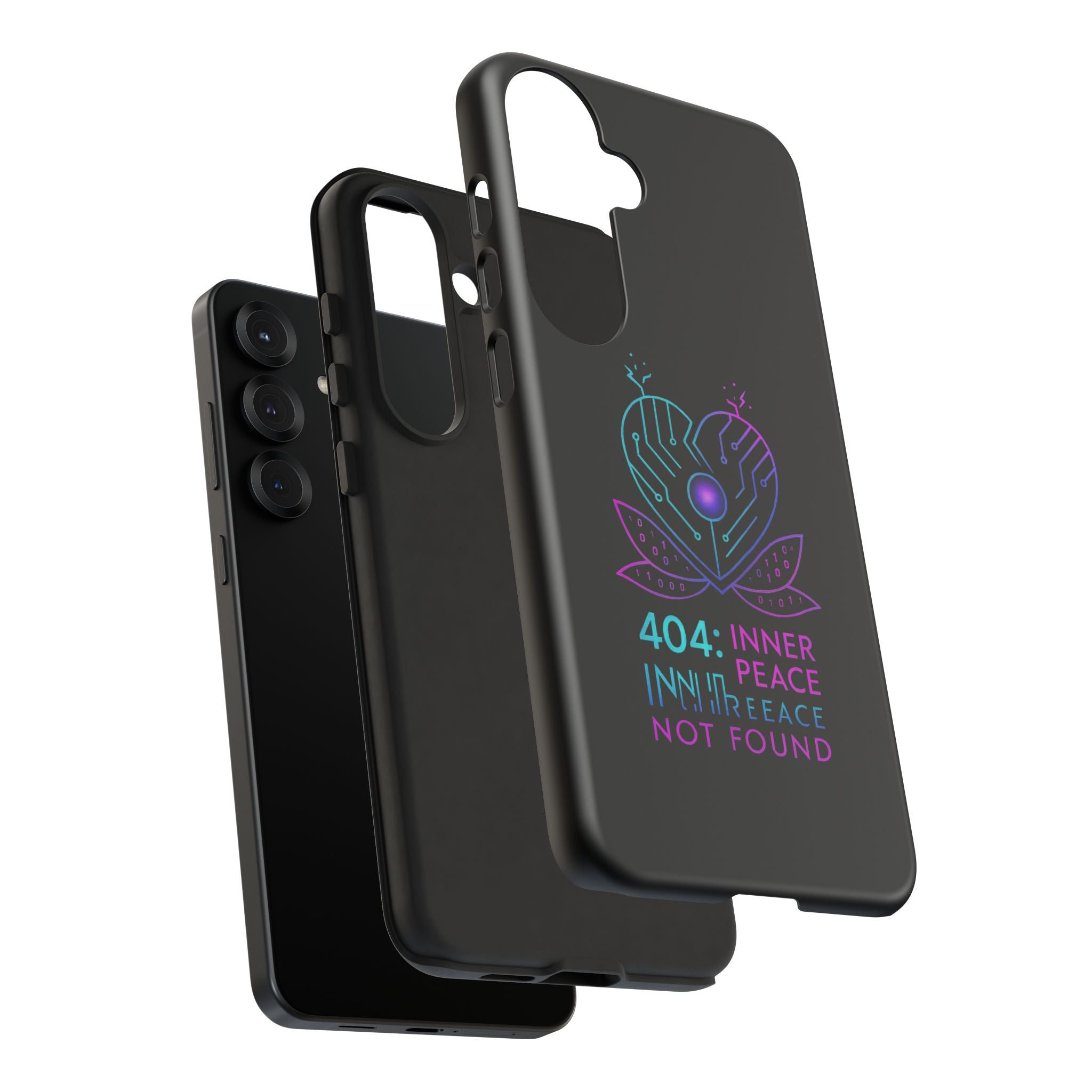 404 Inner Peace Phone Case | Tough Cases, Tech Accessories, Gift for Her, Cool Phone Cover, Unique Smartphone Case
