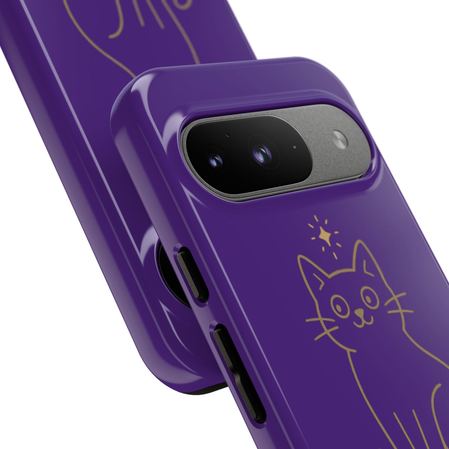 Phone Case — "A Little Chaos, A Lot of Magic" Cute Cat Protective Cover