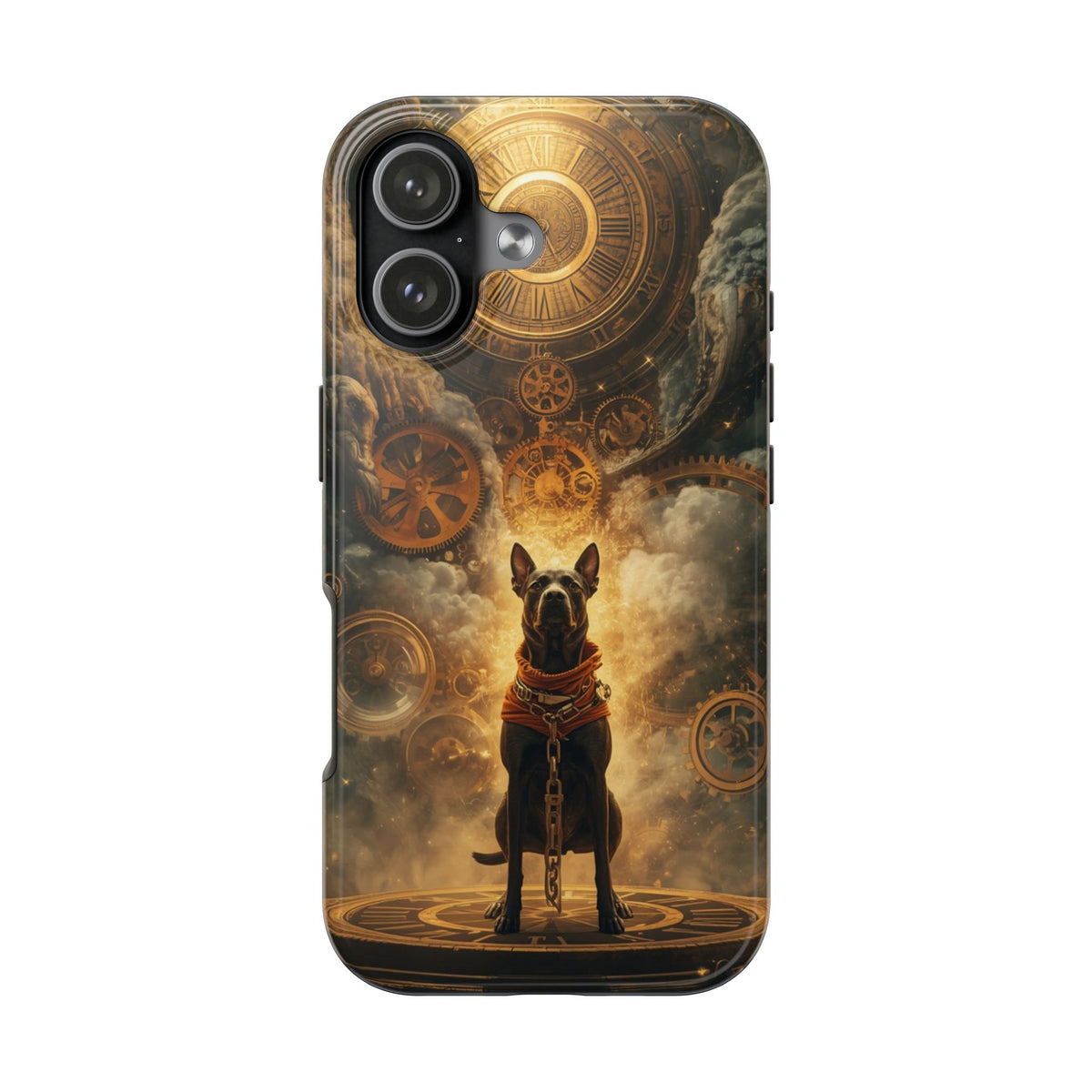 Vintage "Guardian Dog" Phone Case