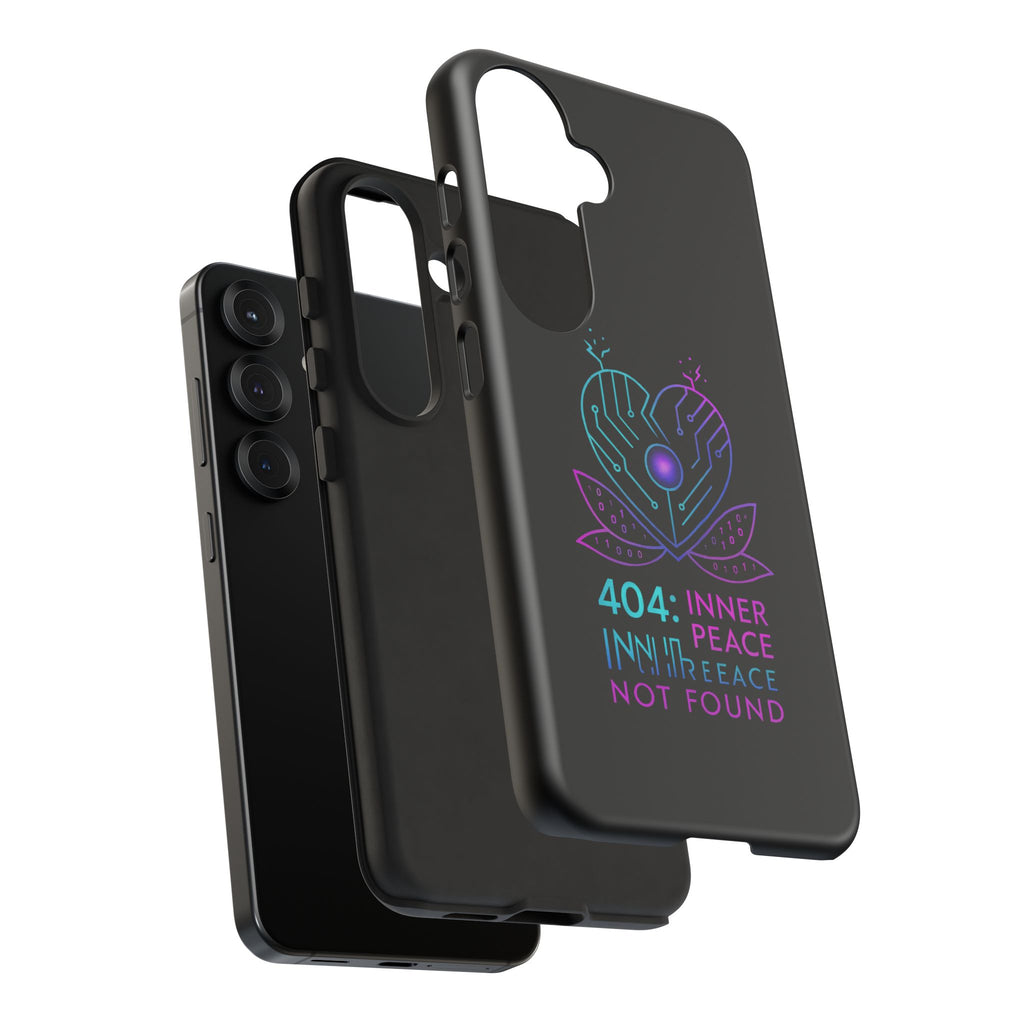 404 Inner Peace Phone Case | Tough Cases, Tech Accessories, Gift for Her, Cool Phone Cover, Unique Smartphone Case