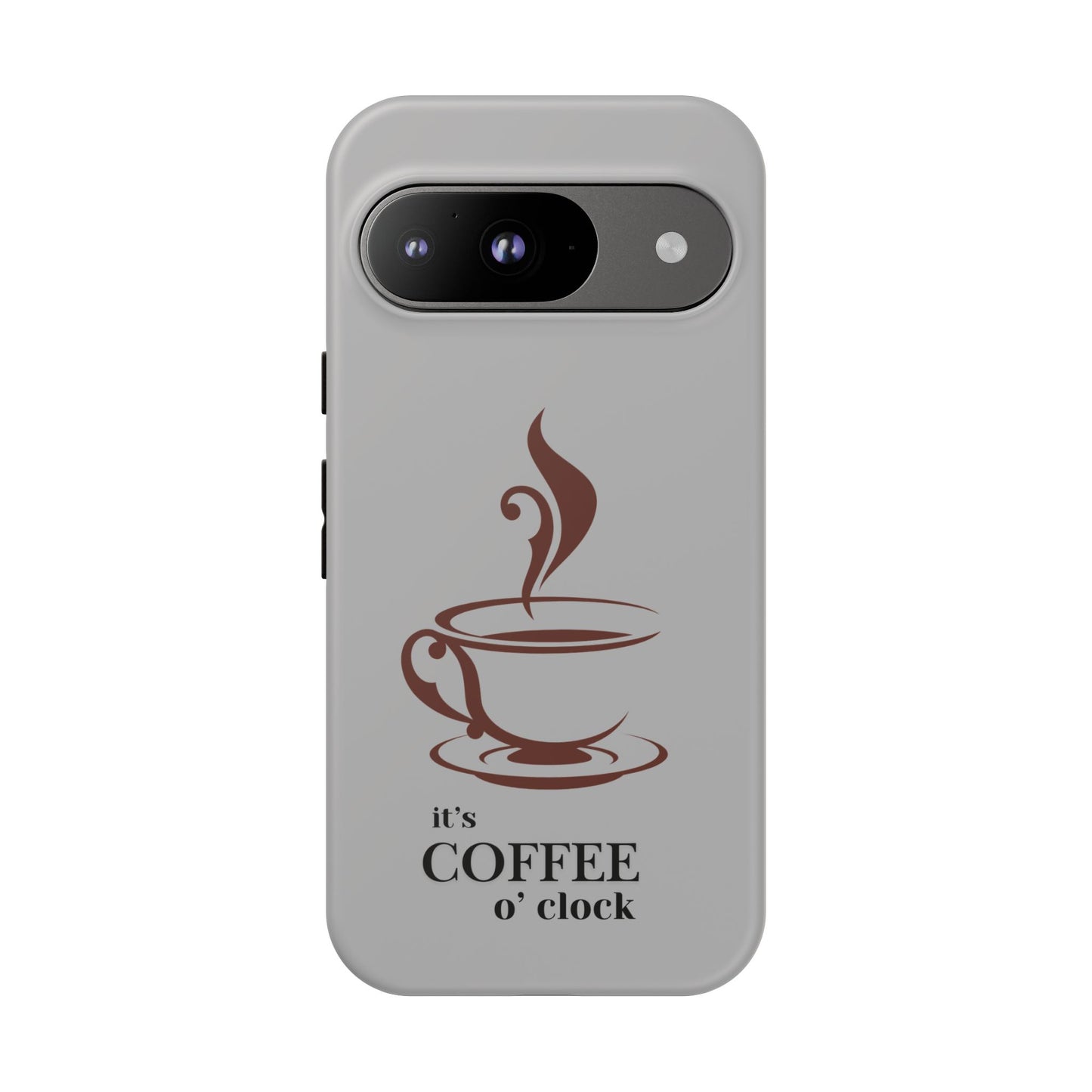 Coffee O'Clock Phone Case – Cute Coffee Cup Protective Phone Cover