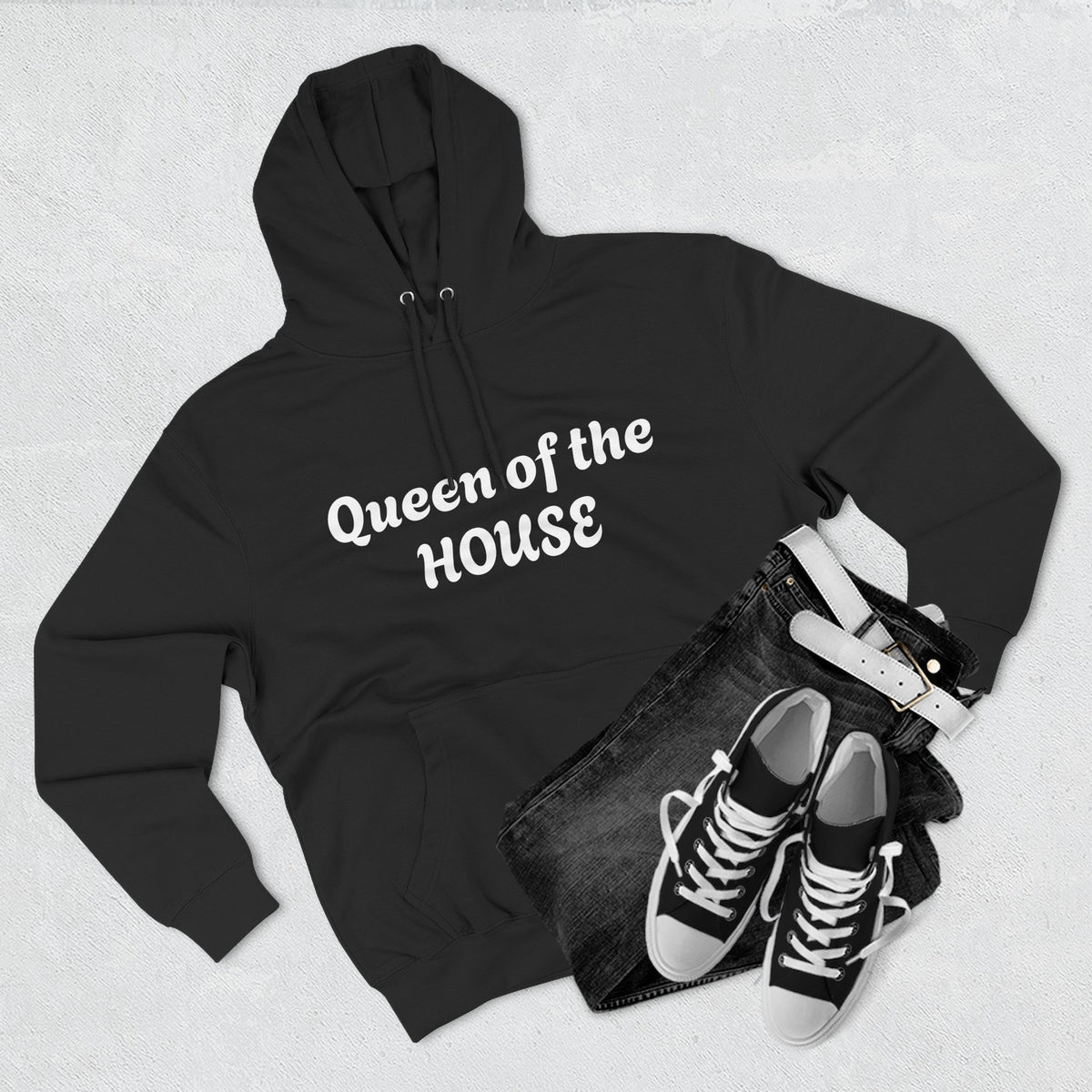 "Queen of the House" Fleece Hoodie