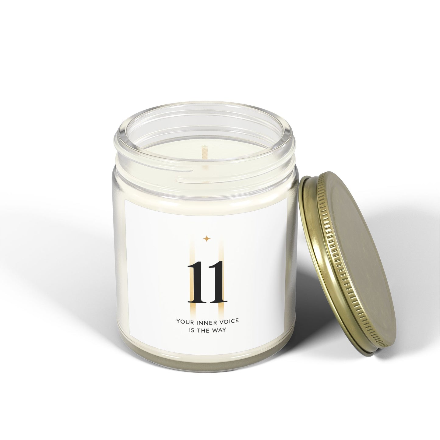 Coconut Apricot Scented Candle (4oz or 9oz) — Number 11 Jar Candle