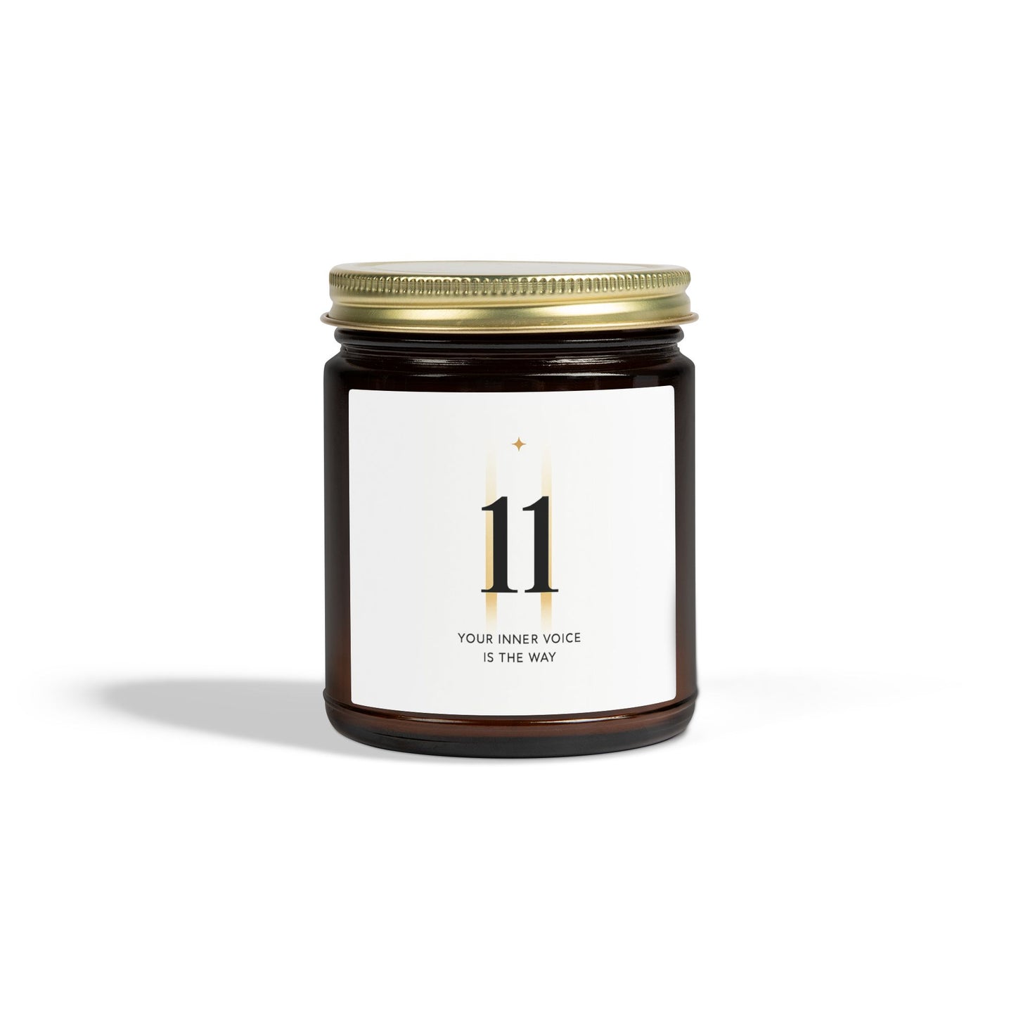 Coconut Apricot Scented Candle (4oz or 9oz) — Number 11 Jar Candle