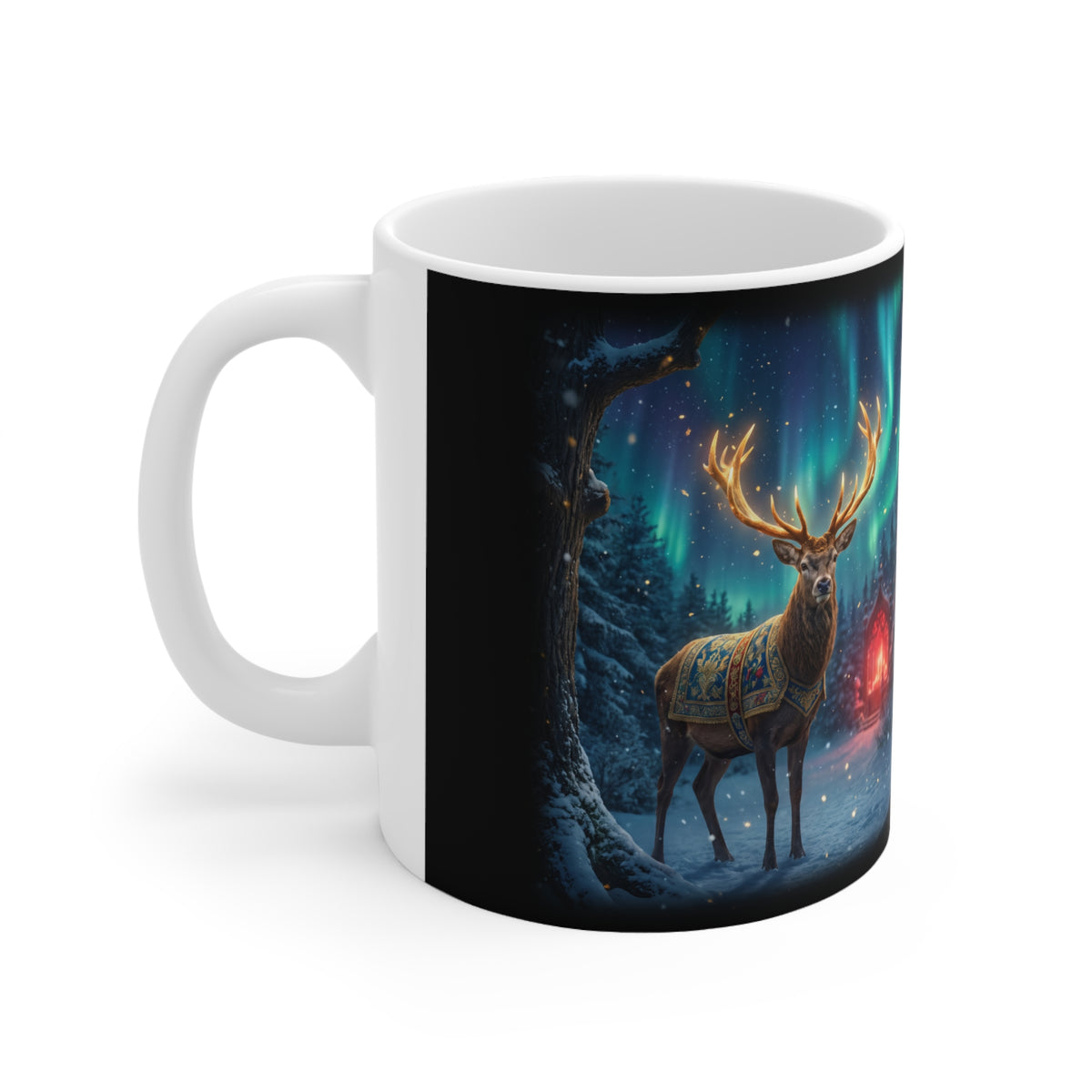 Christmas Reindeer Coffee Mug