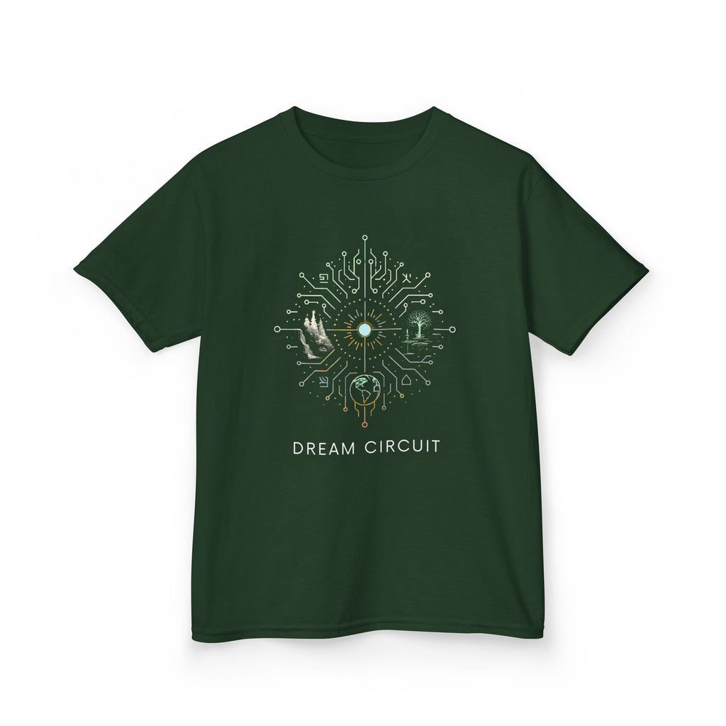 Dream Circuit Kids Tee - Cool Graphic T-Shirt for Creative Minds, Perfect for Birthdays, Everyday Wear, School Events, Gift Ideas