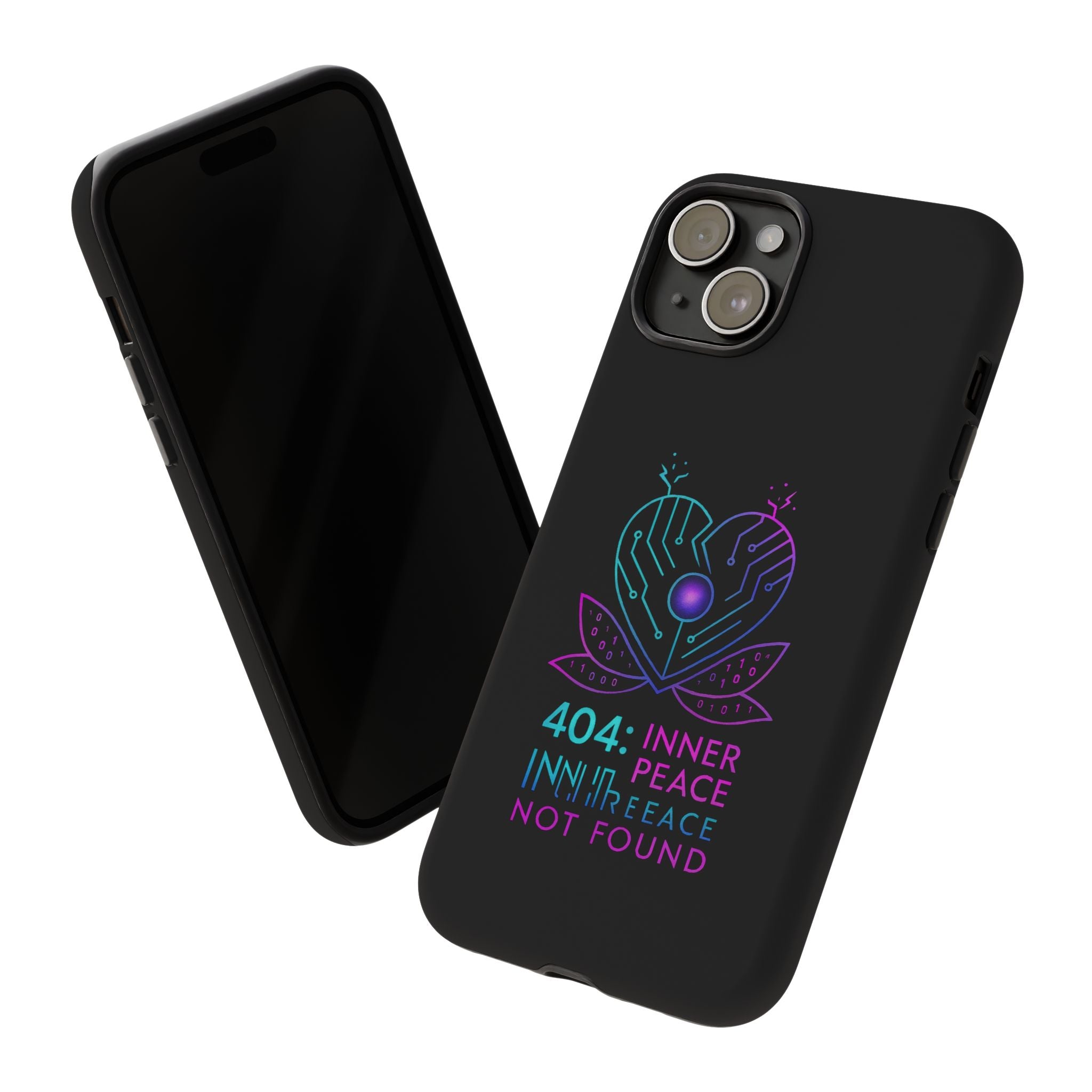 404 Inner Peace Phone Case | Tough Cases, Tech Accessories, Gift for Her, Cool Phone Cover, Unique Smartphone Case