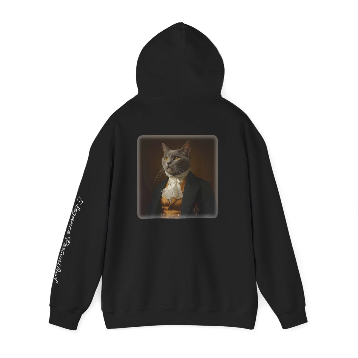 "Born Noble" Cat Hoodie